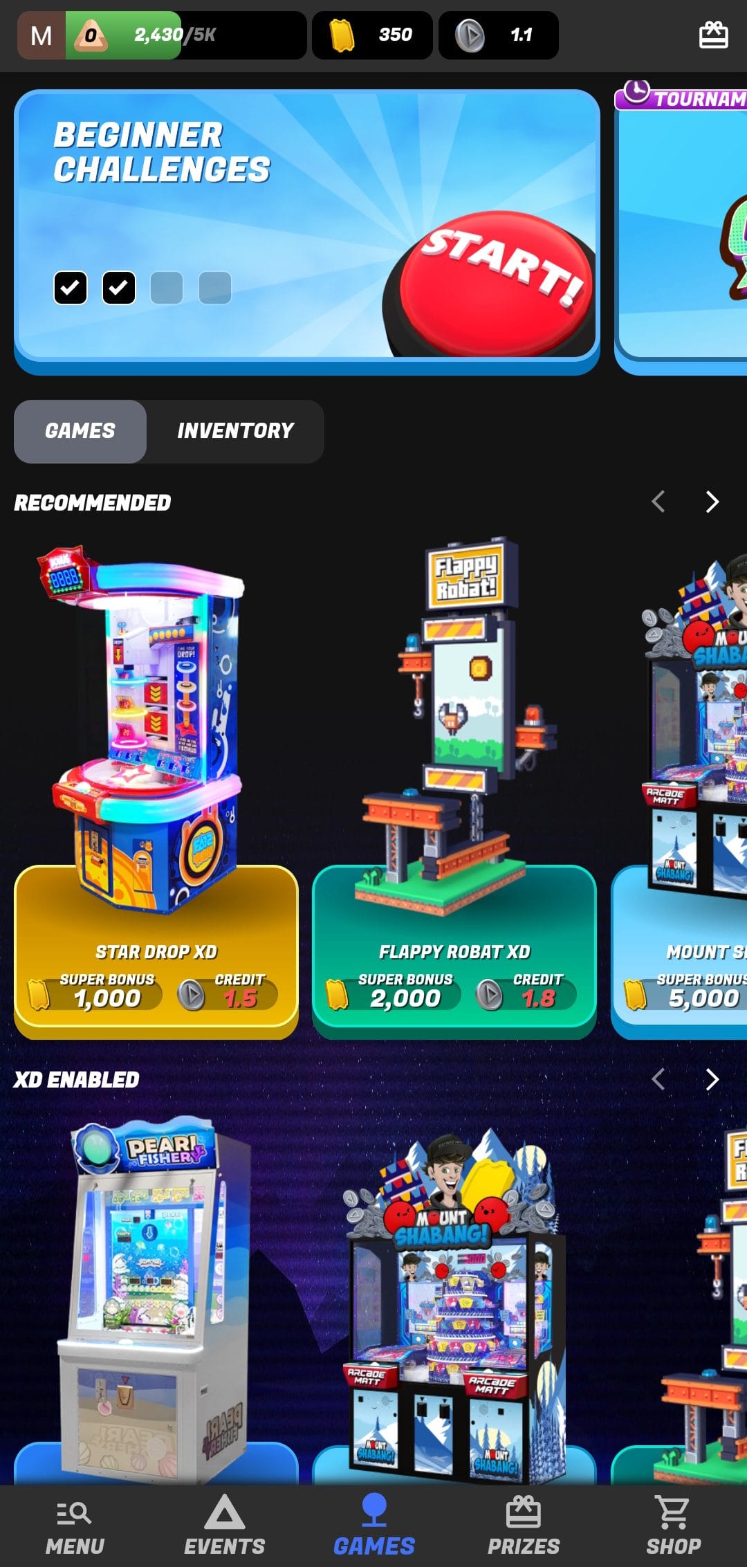 Arcade Online Available Games