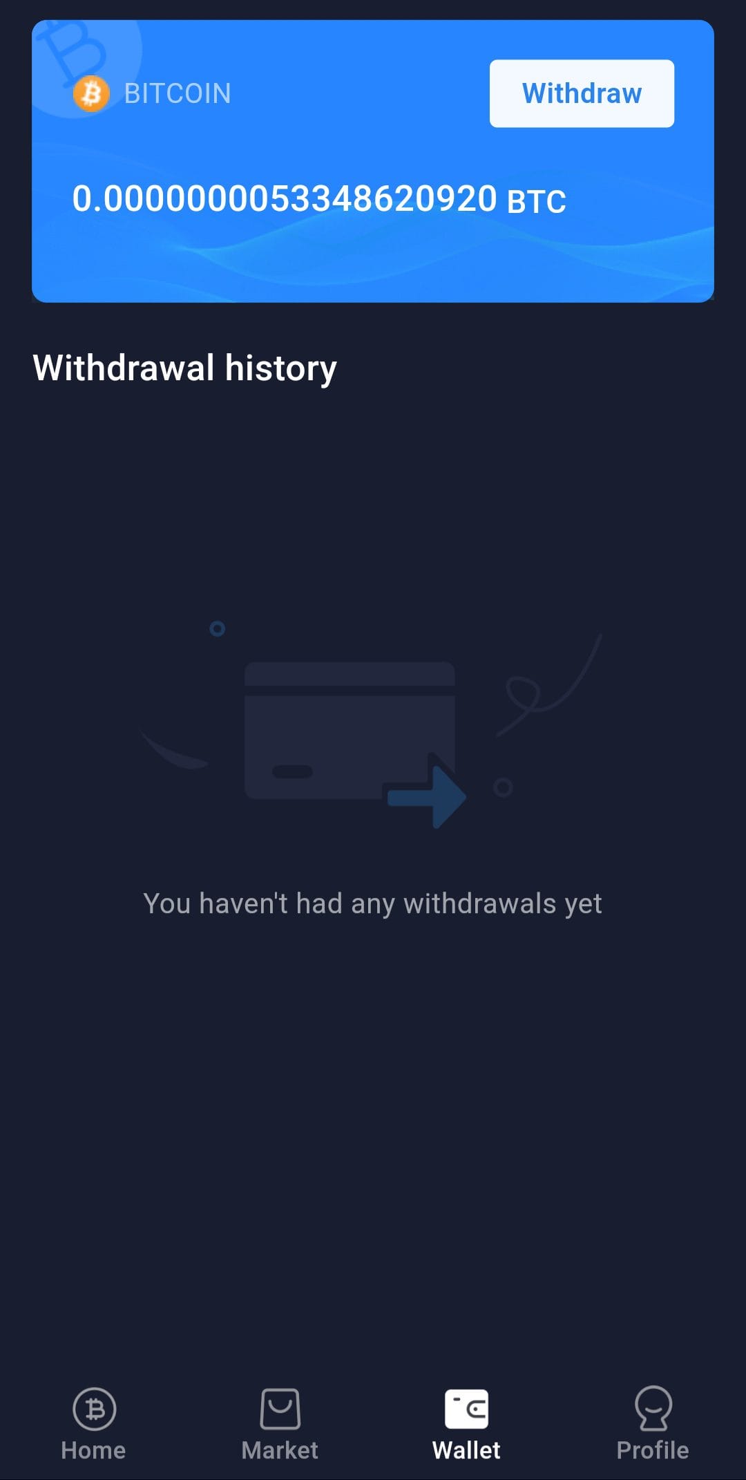 Bitcoin Mining - Crypto Miner Withdraw BTC