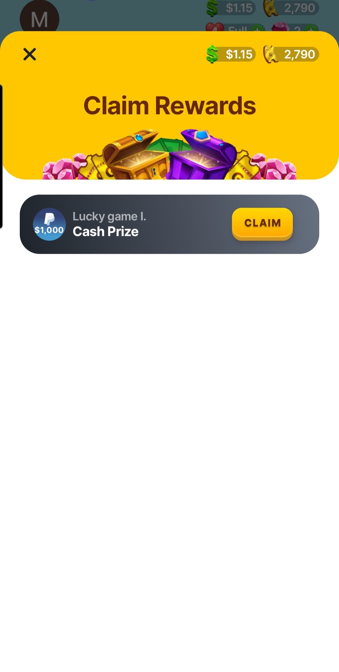 Bubble Bling Claim Rewards