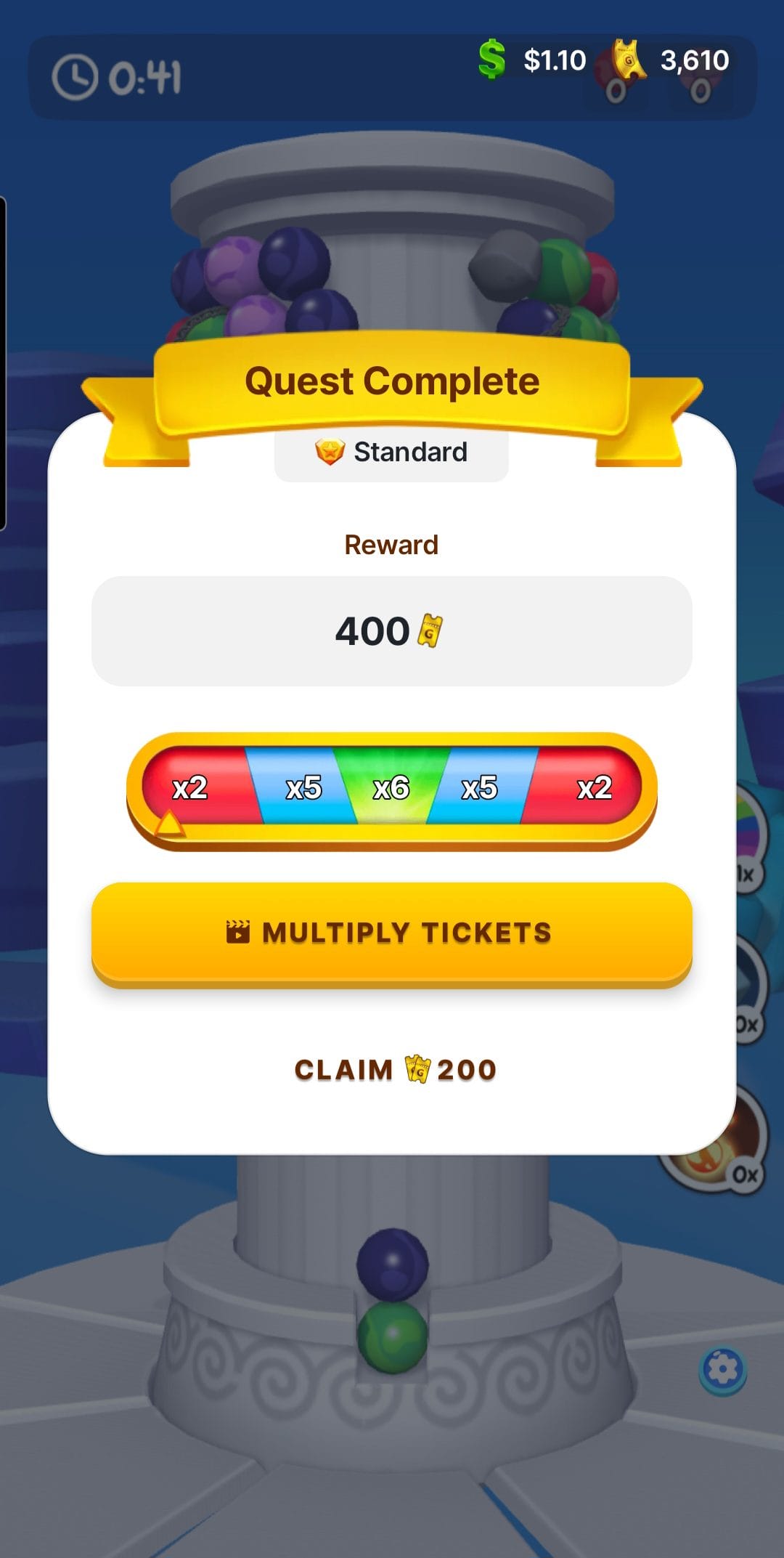 Bubble Bling Complete Quests