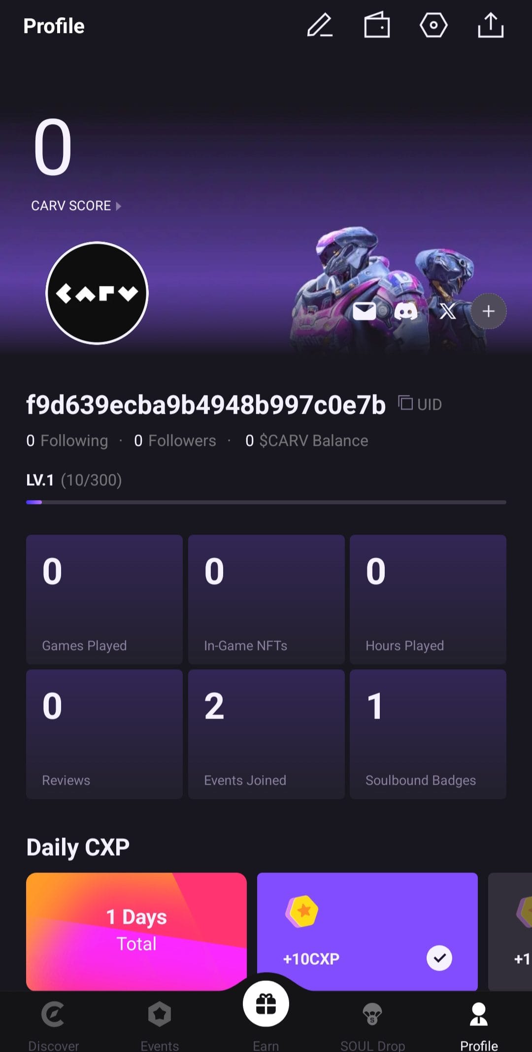 CARV Profile