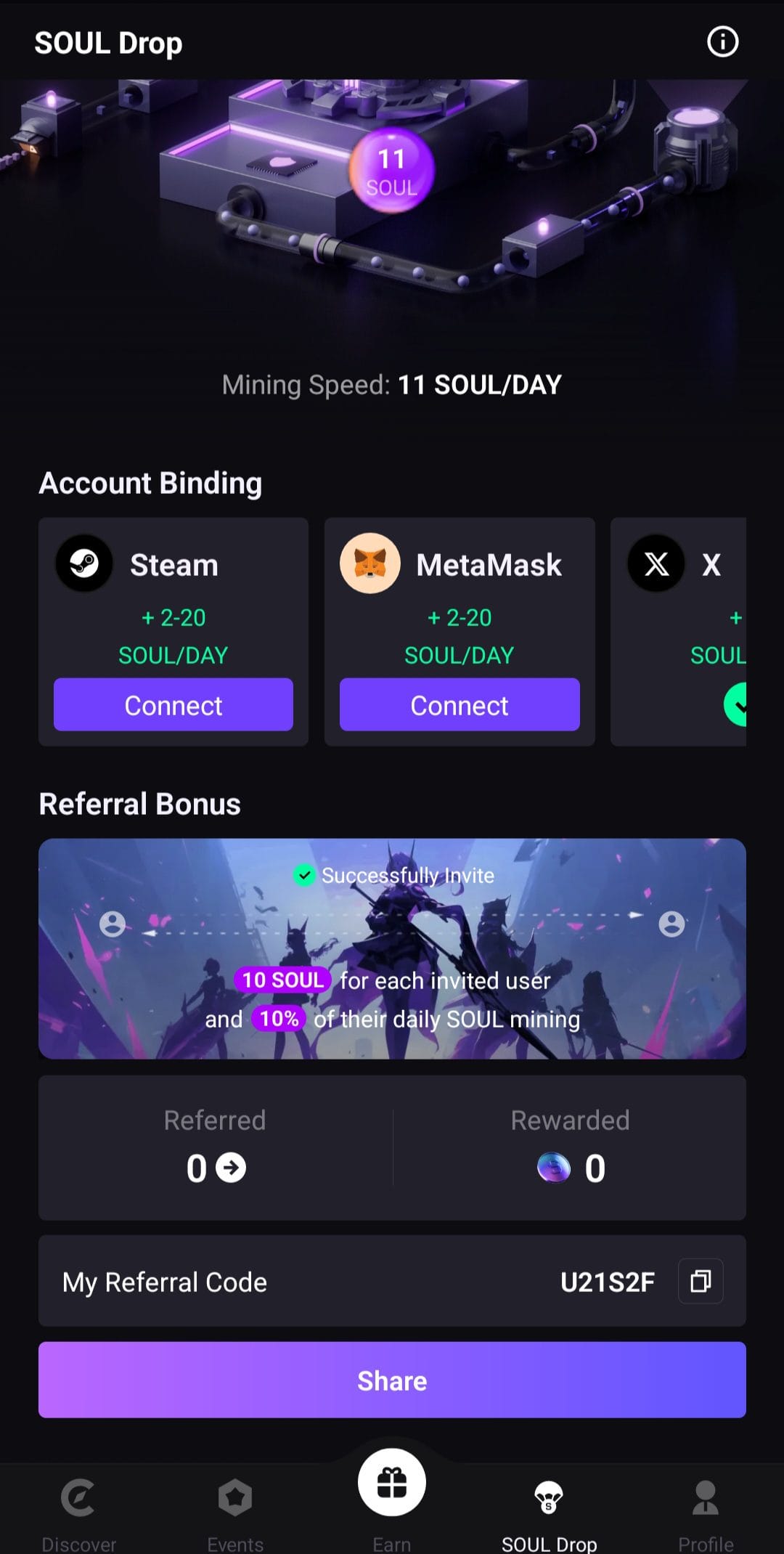 CARV Referral Code
