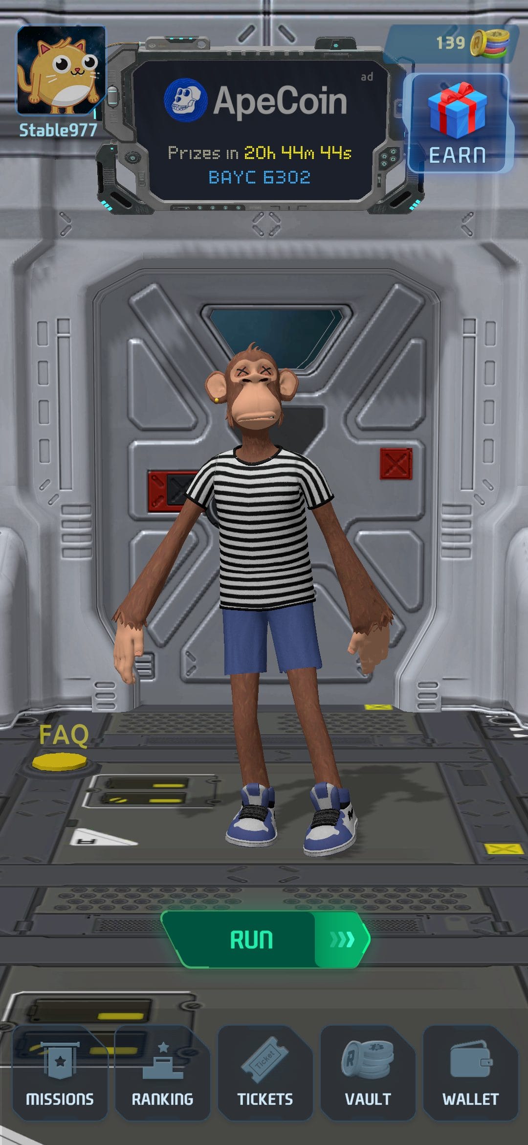 Crypto Run Game