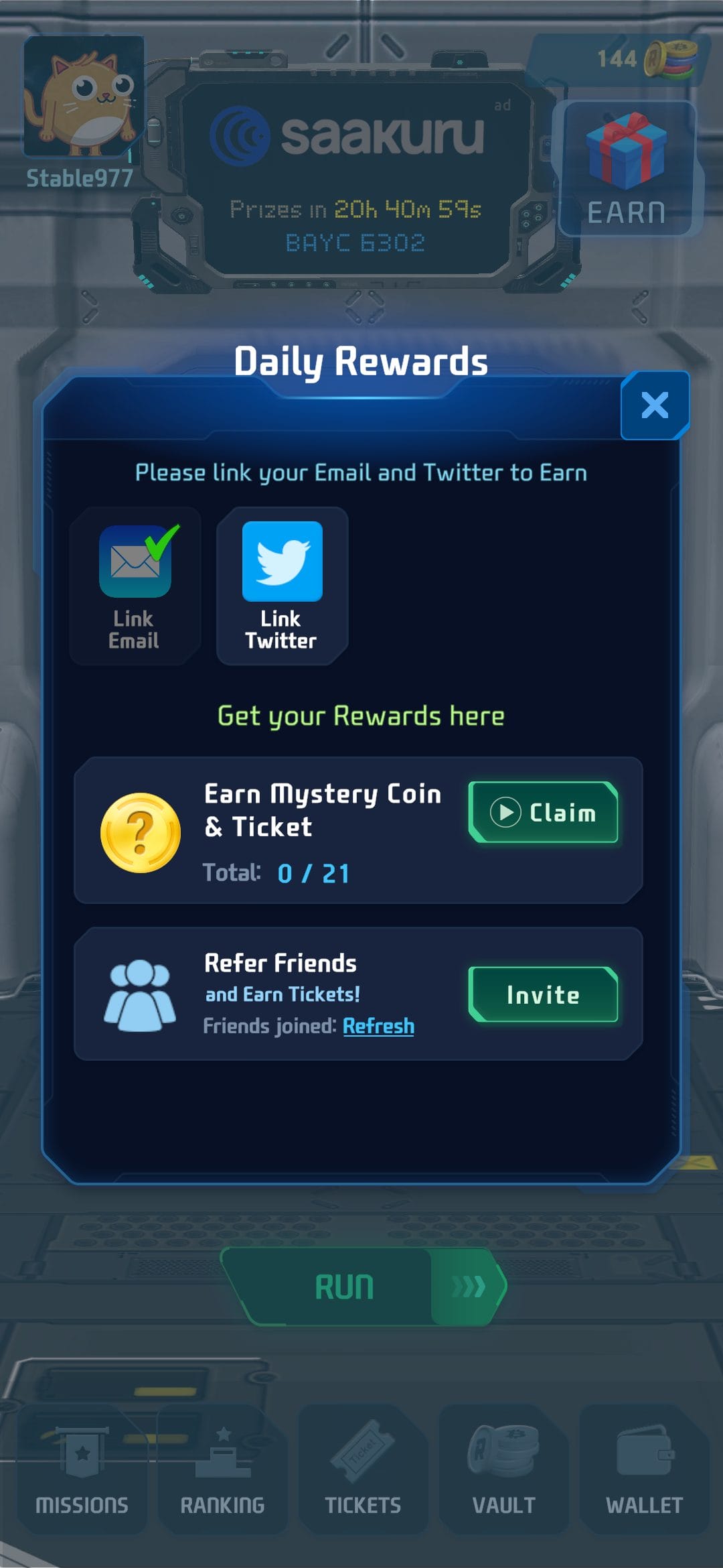 Crypto Run Referral Code