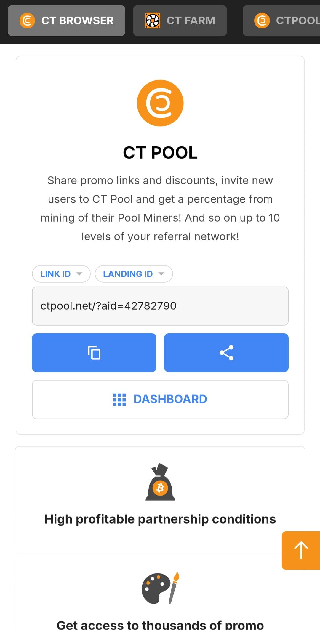 CryptoTab Pool Referral Code
