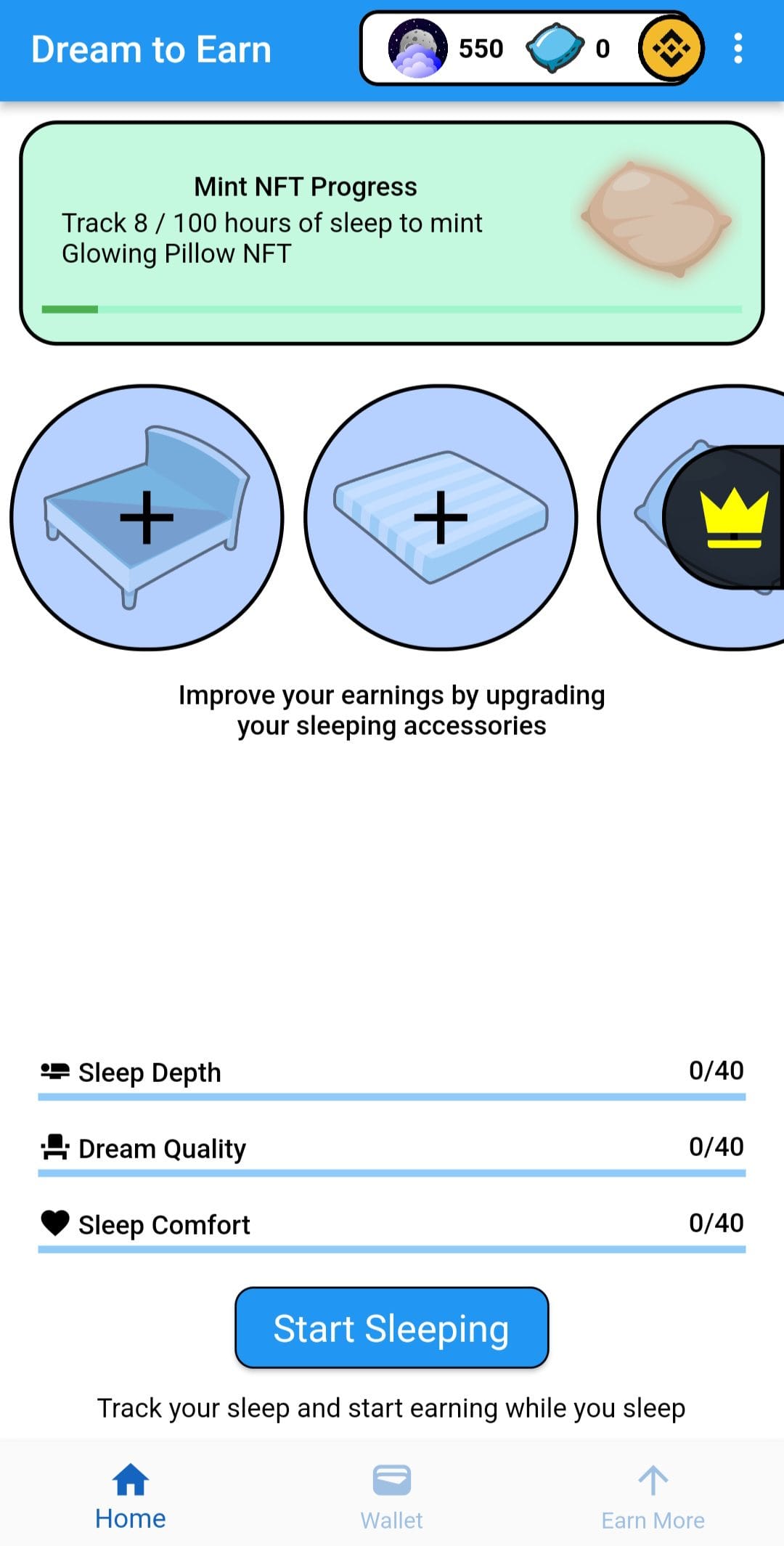 Dream to Earn earn crypto while sleeping