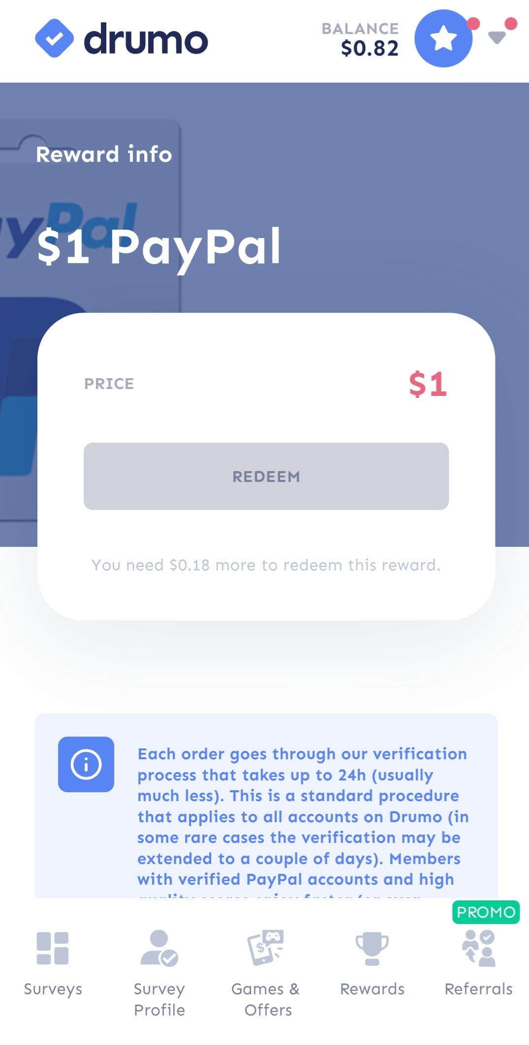 Drumo paypal