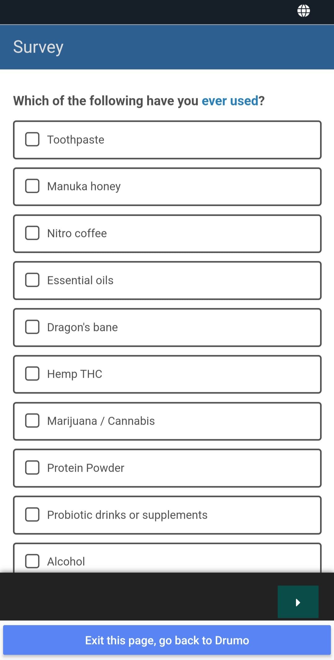 Drumo answer questions