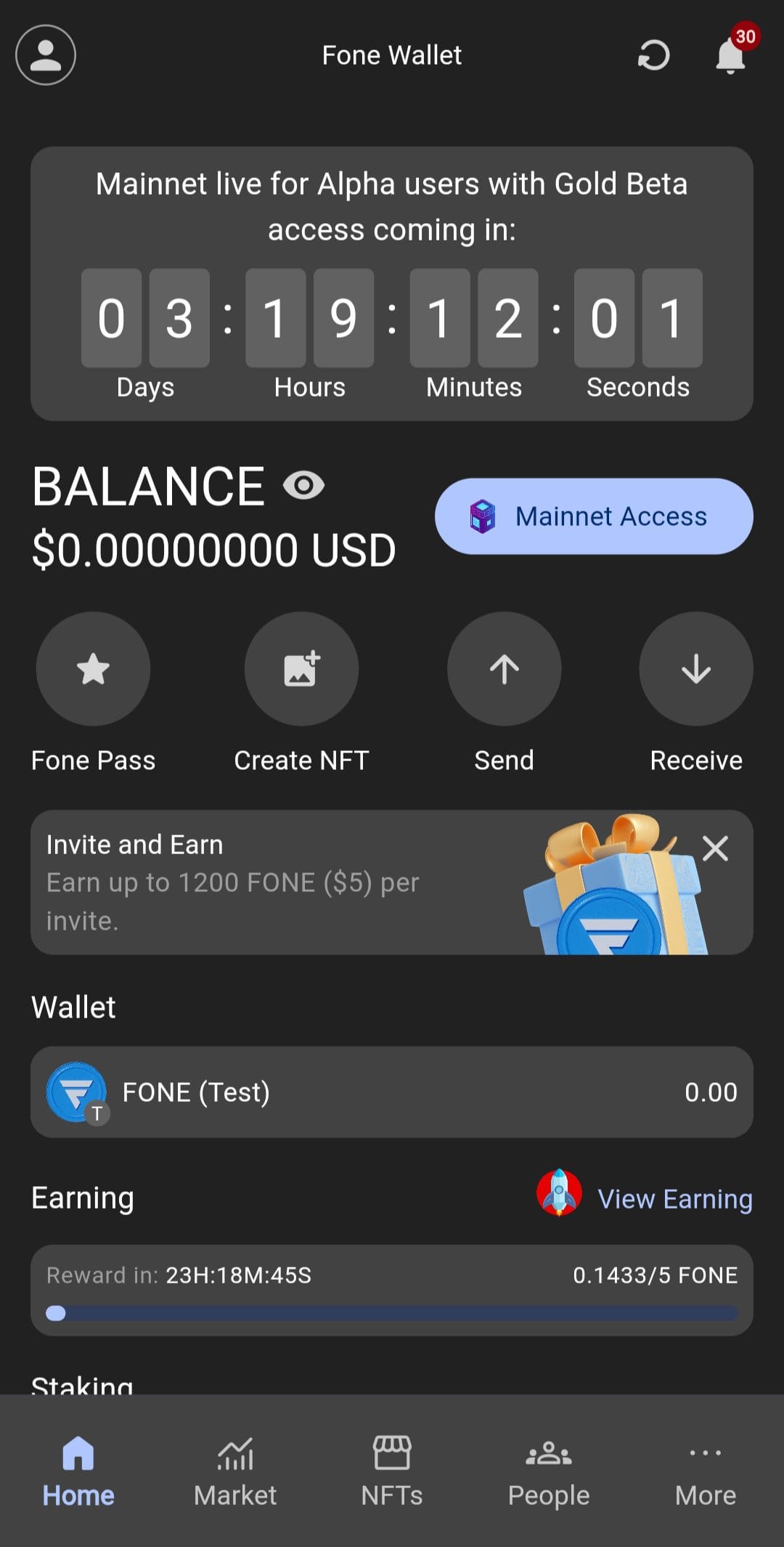 Fone Network Earn Fone