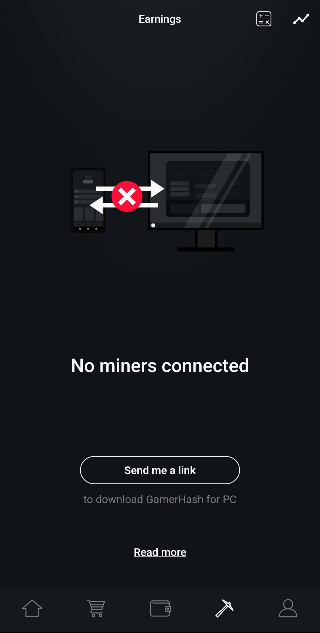 GamerHash Connected Miners