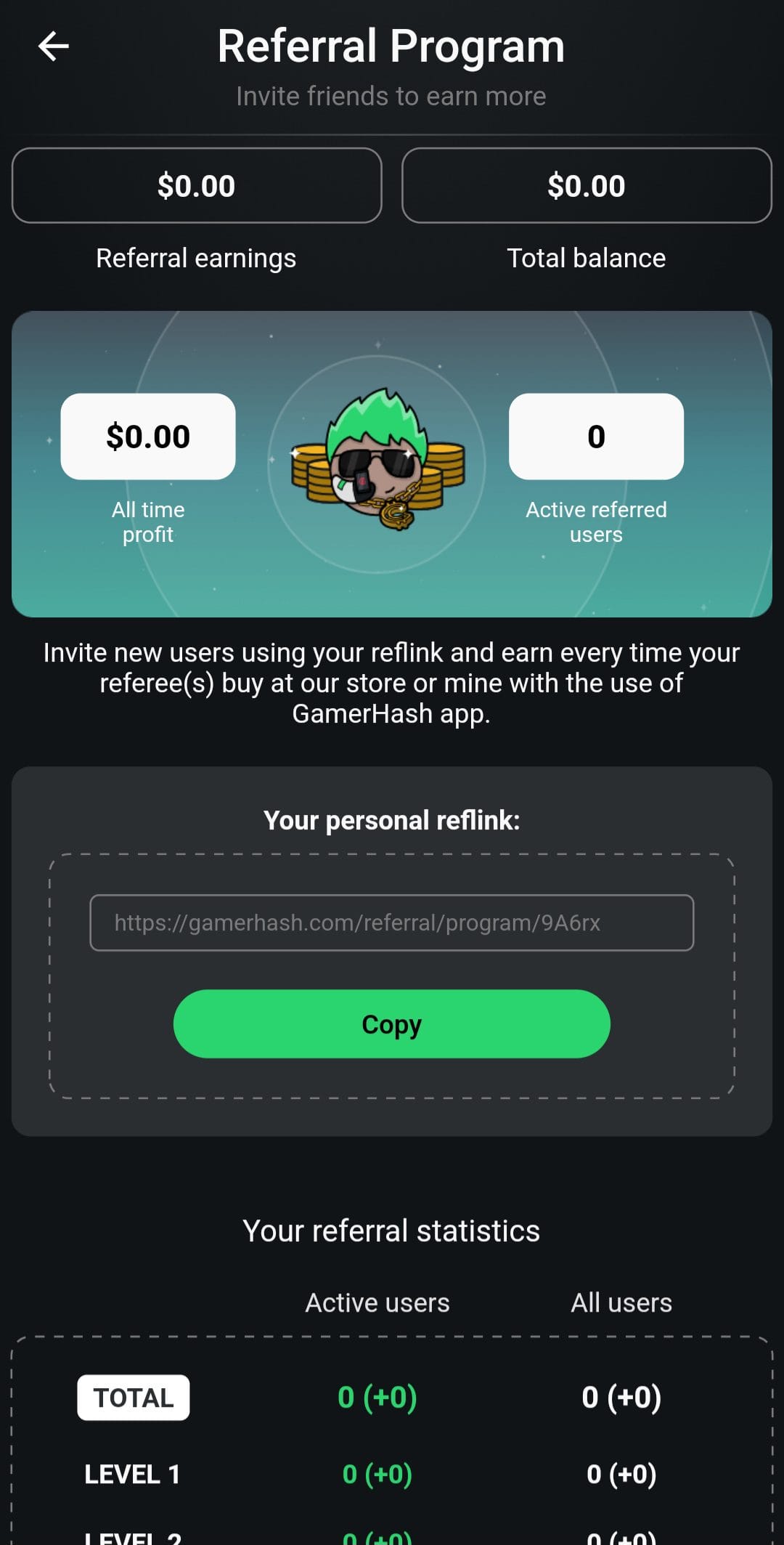 GamerHash Referral Link