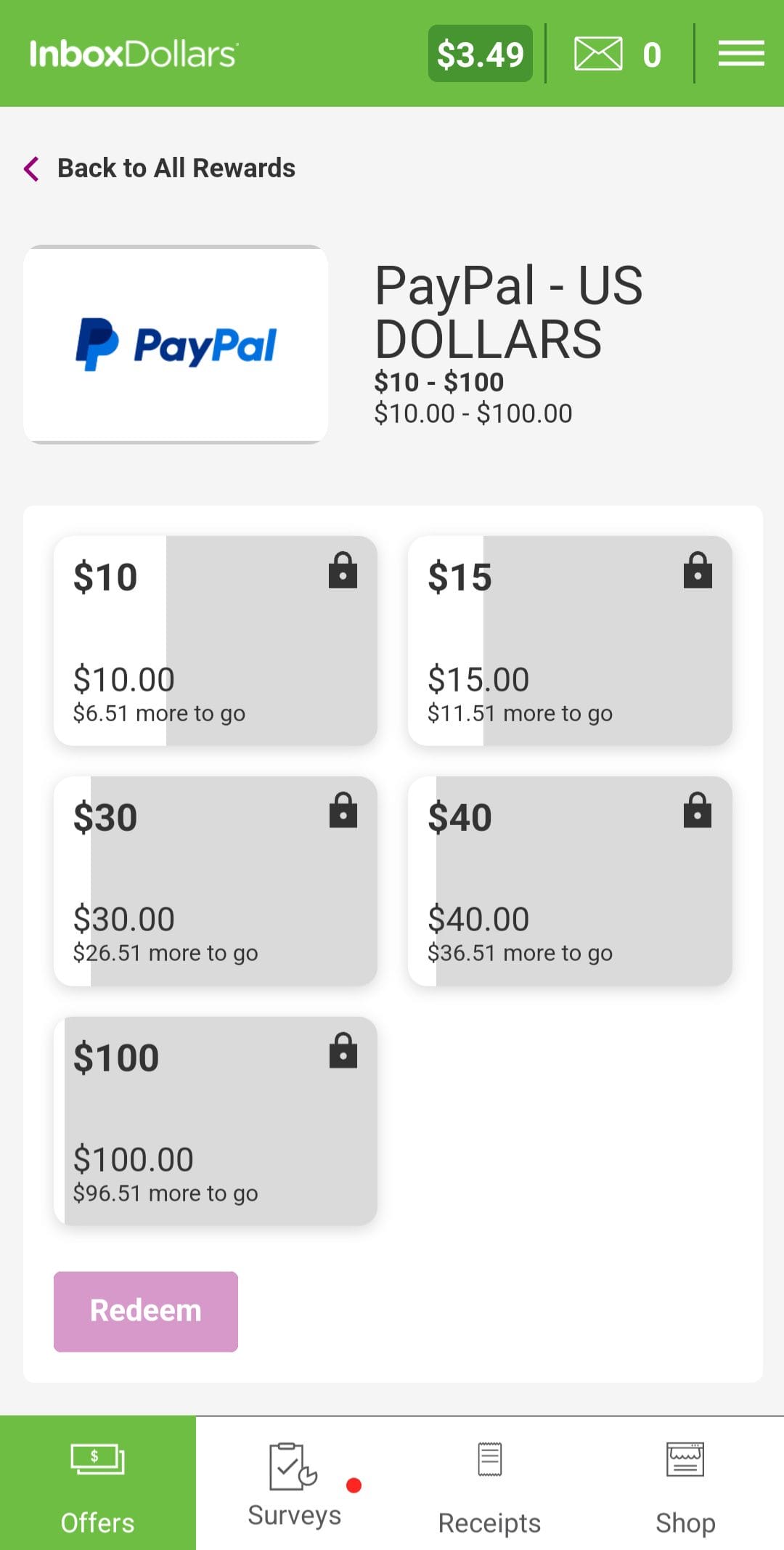 InboxDollars PayPal