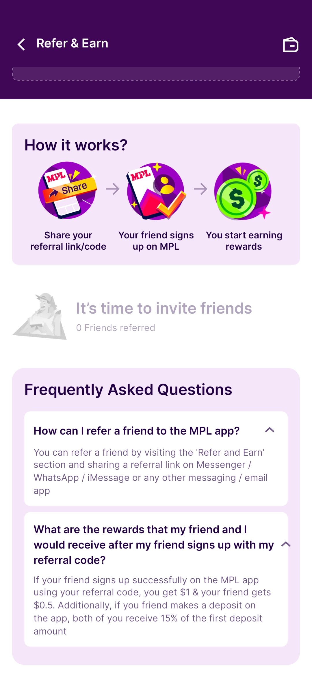 MPL Referral Program