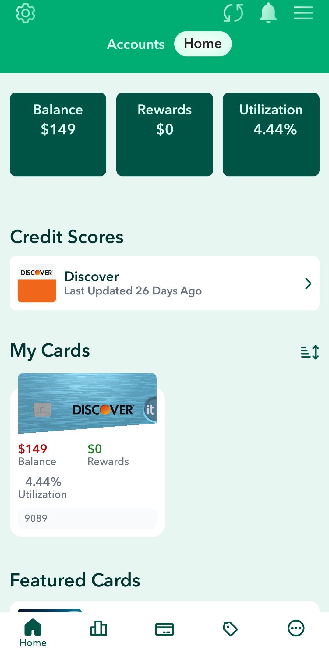MaxRewards Link Your Credit Cards