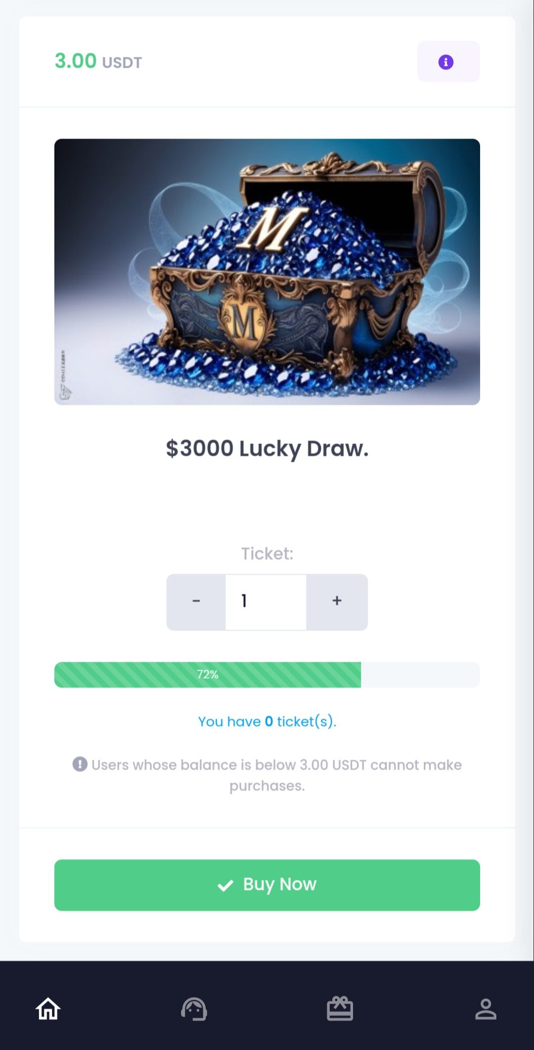 Minersy Play Lucky Draw