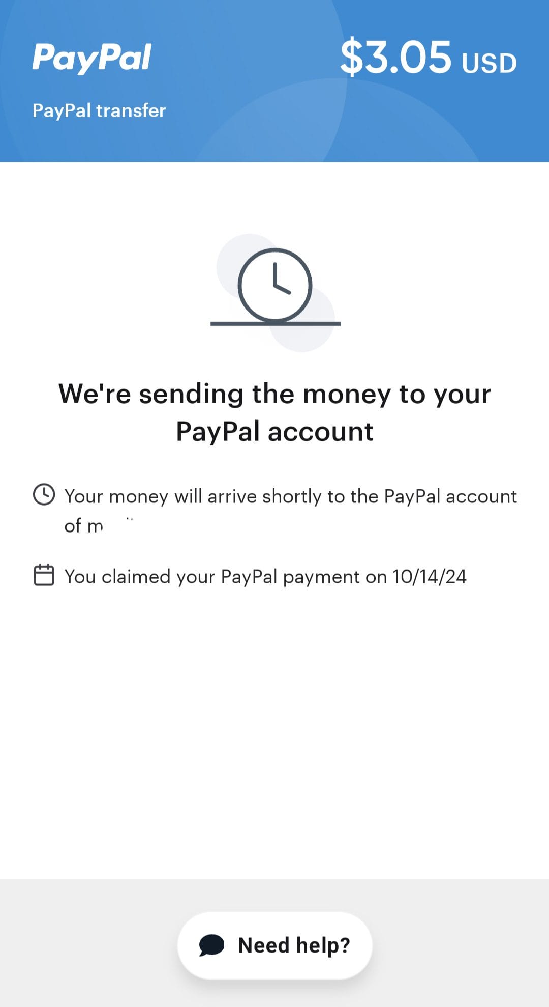 Pogo Transfer rewards to Paypal