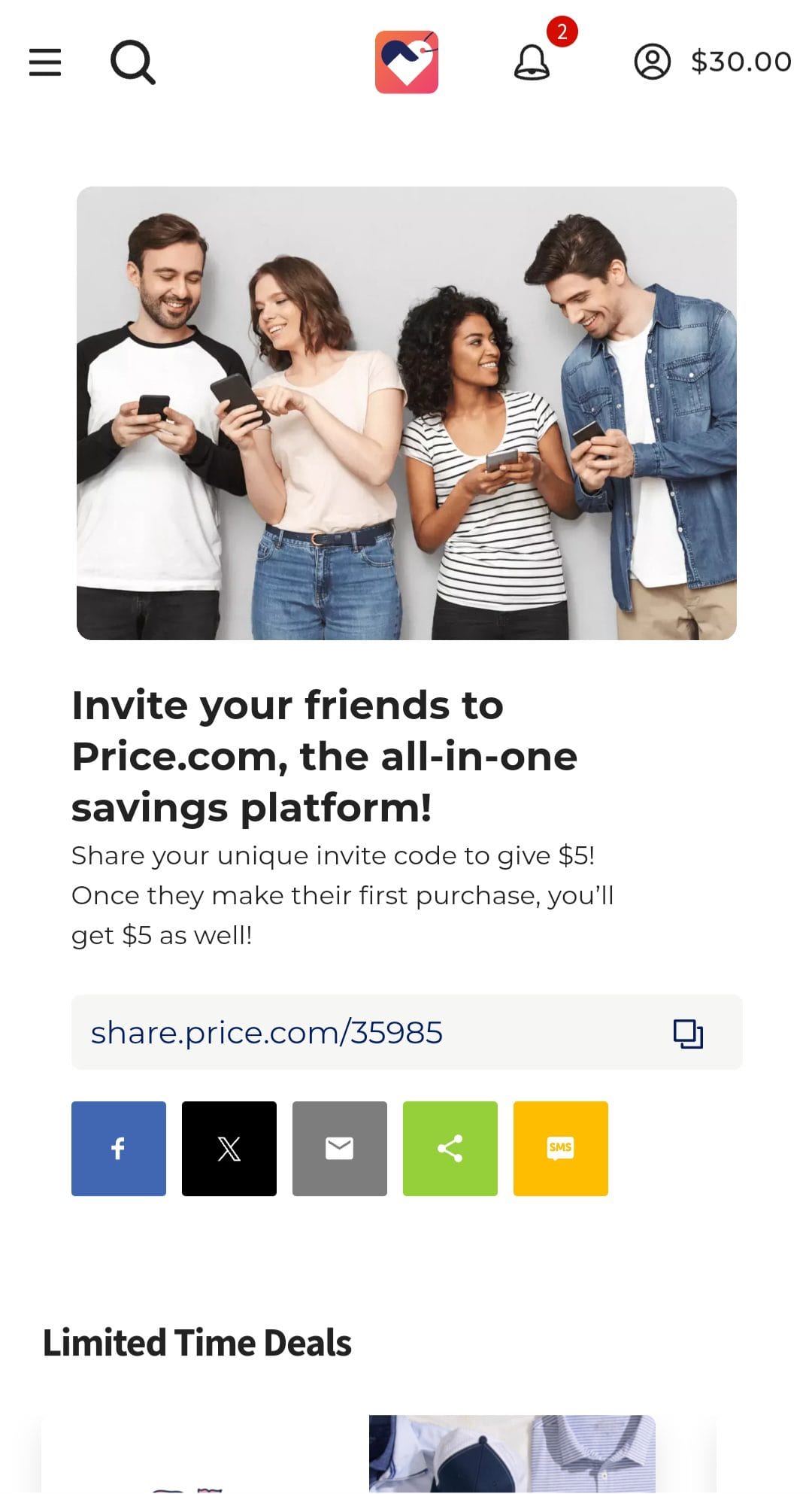Price.com Referral Code