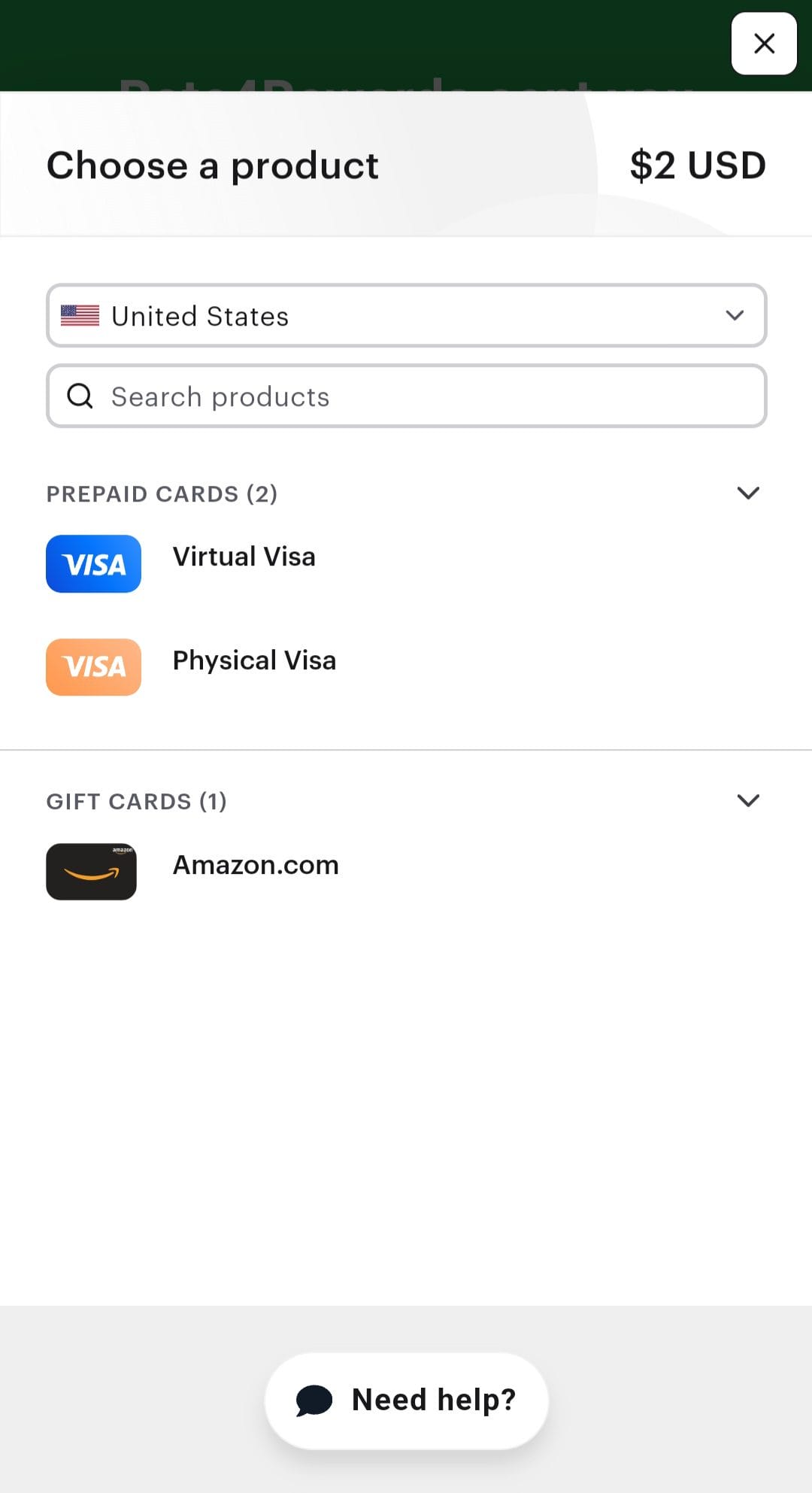Rate4Rewards Cashout Options