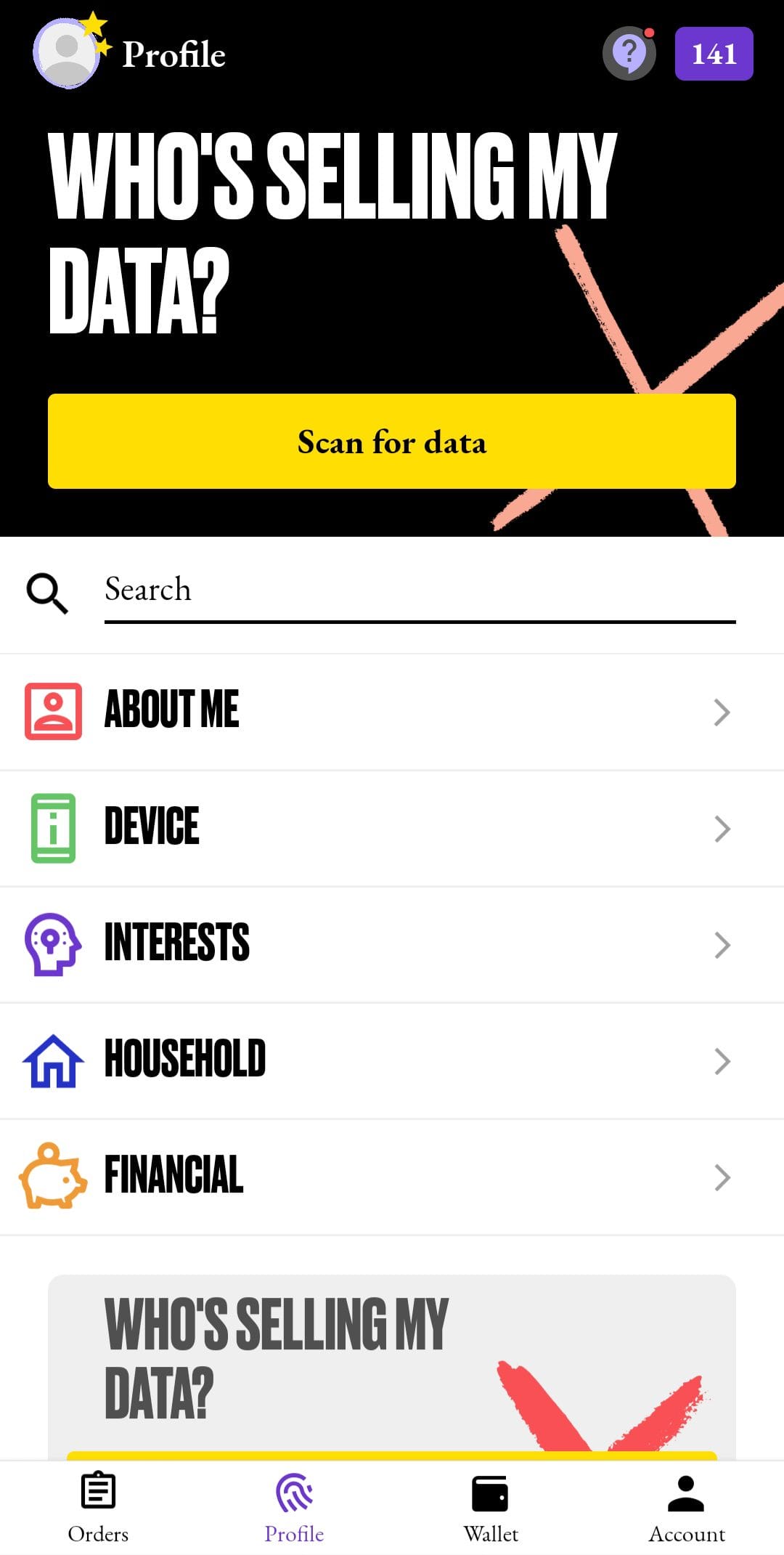 Reklaim scan your data