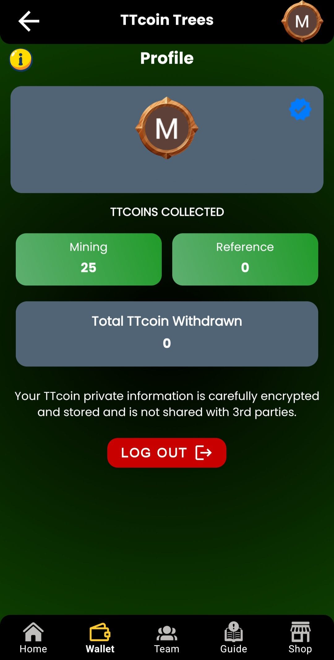 TTcoin Trees Wallet