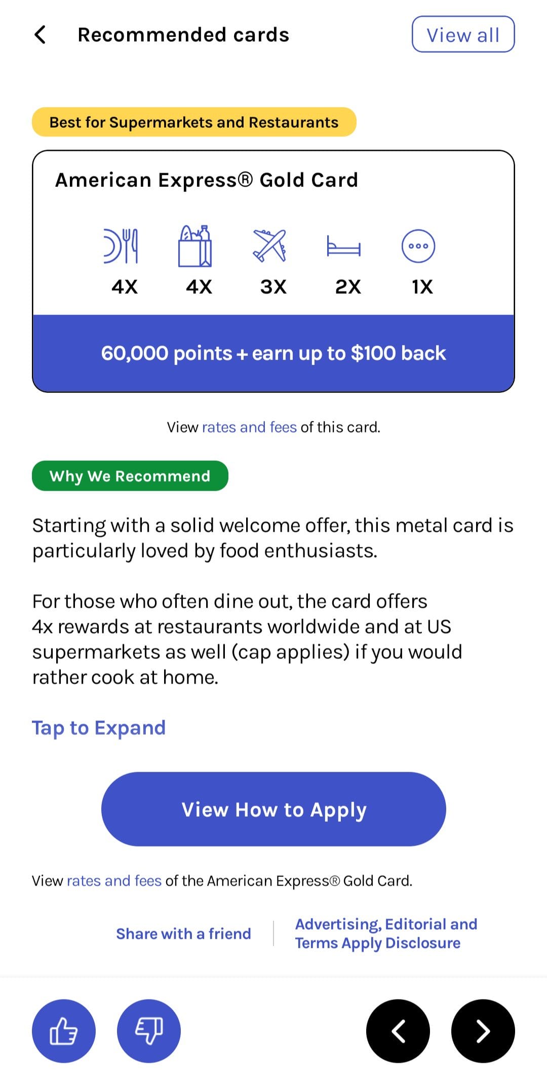 Uthrive Apply for Credit Card