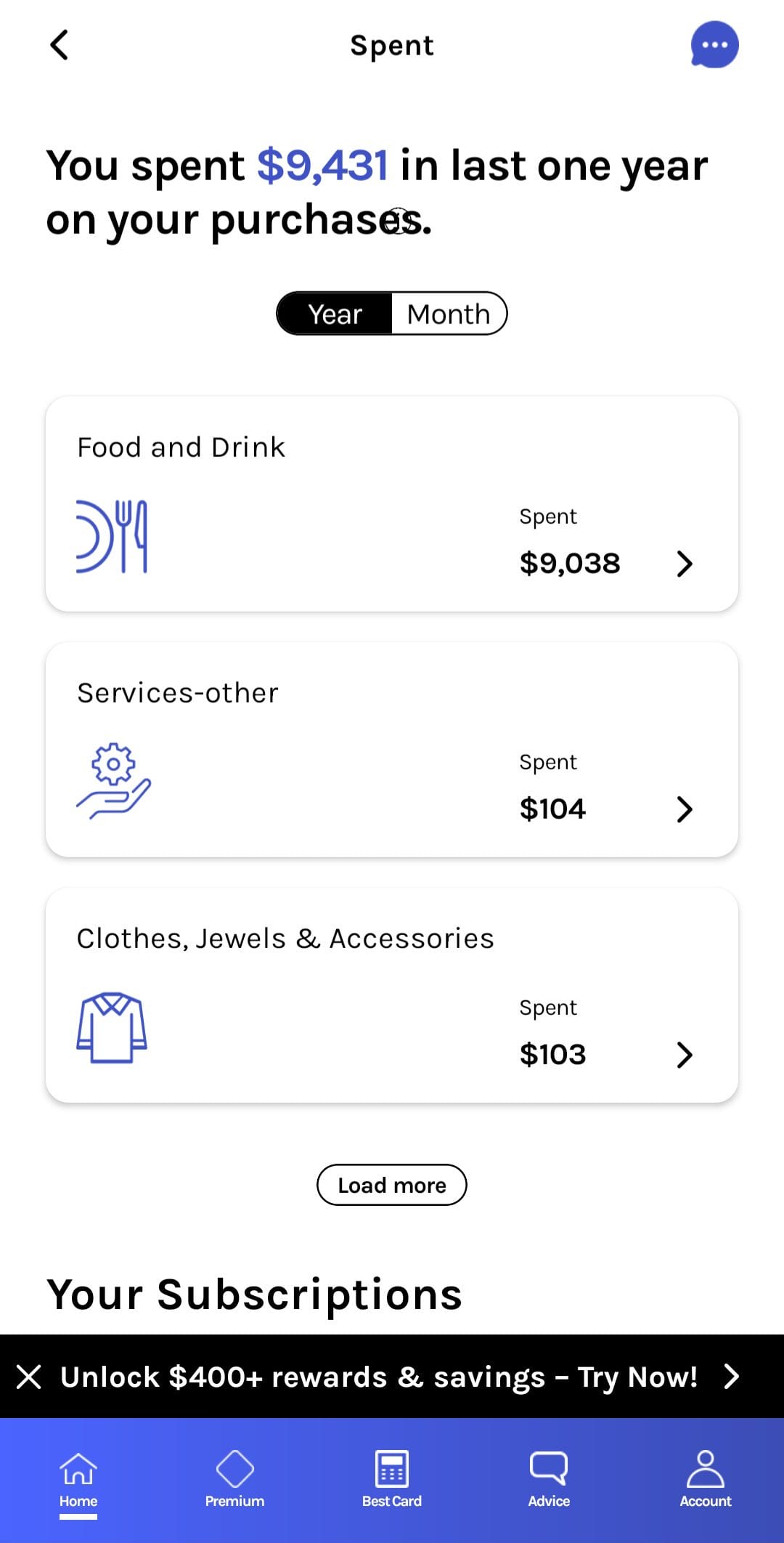 Uthrive What You Spent