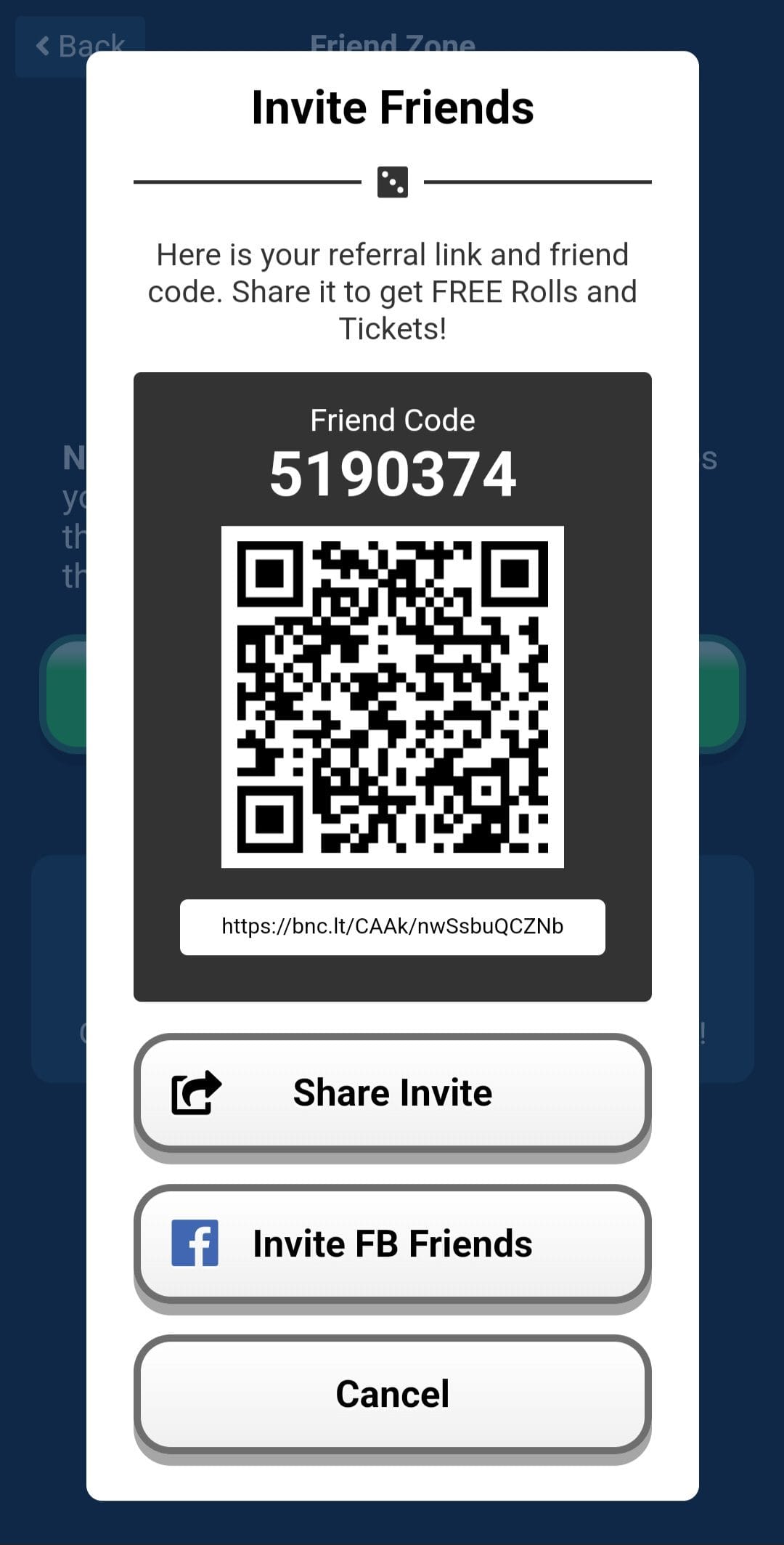 verydice Referral Code