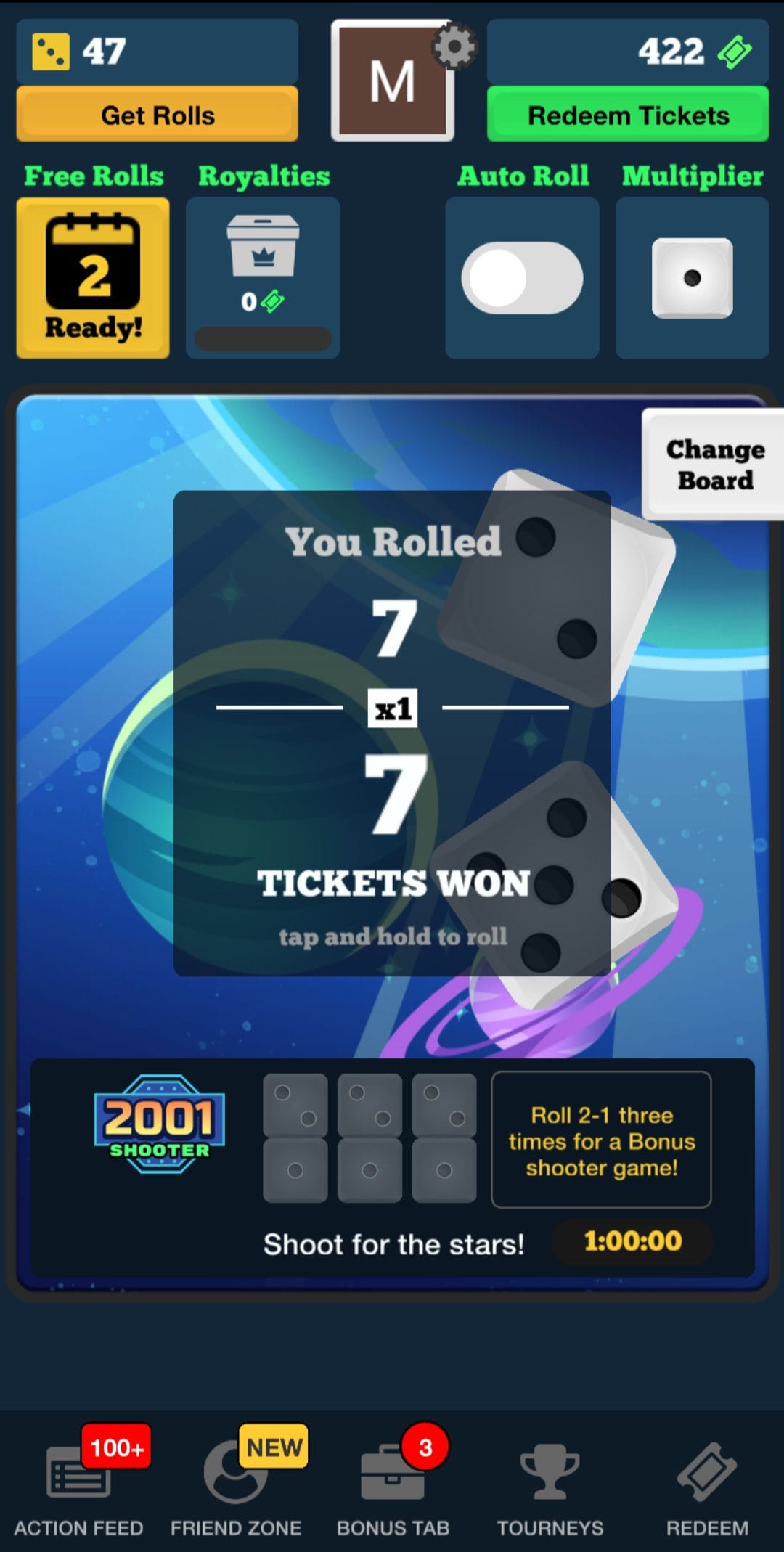 verydice Win Tickets