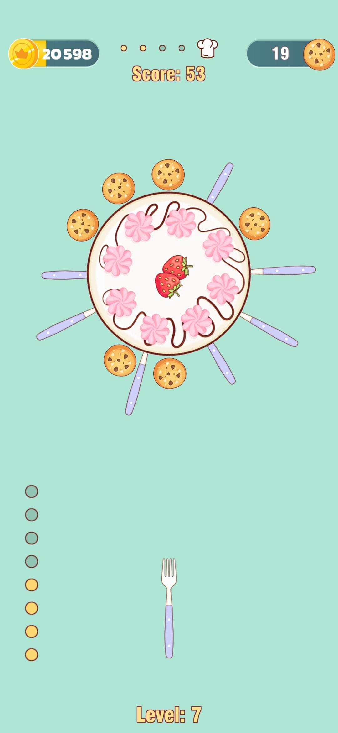 Bitcoin Food Fight Throw Knives