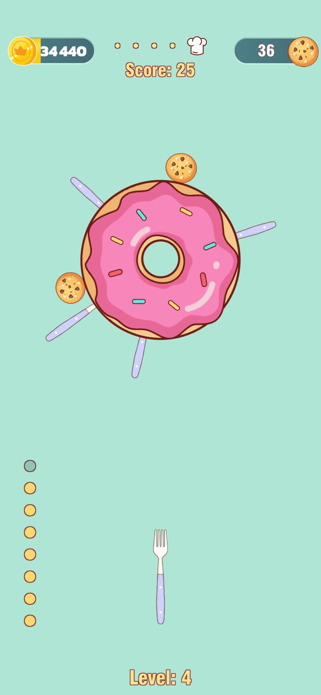 Bitcoin Food Fight Donut
