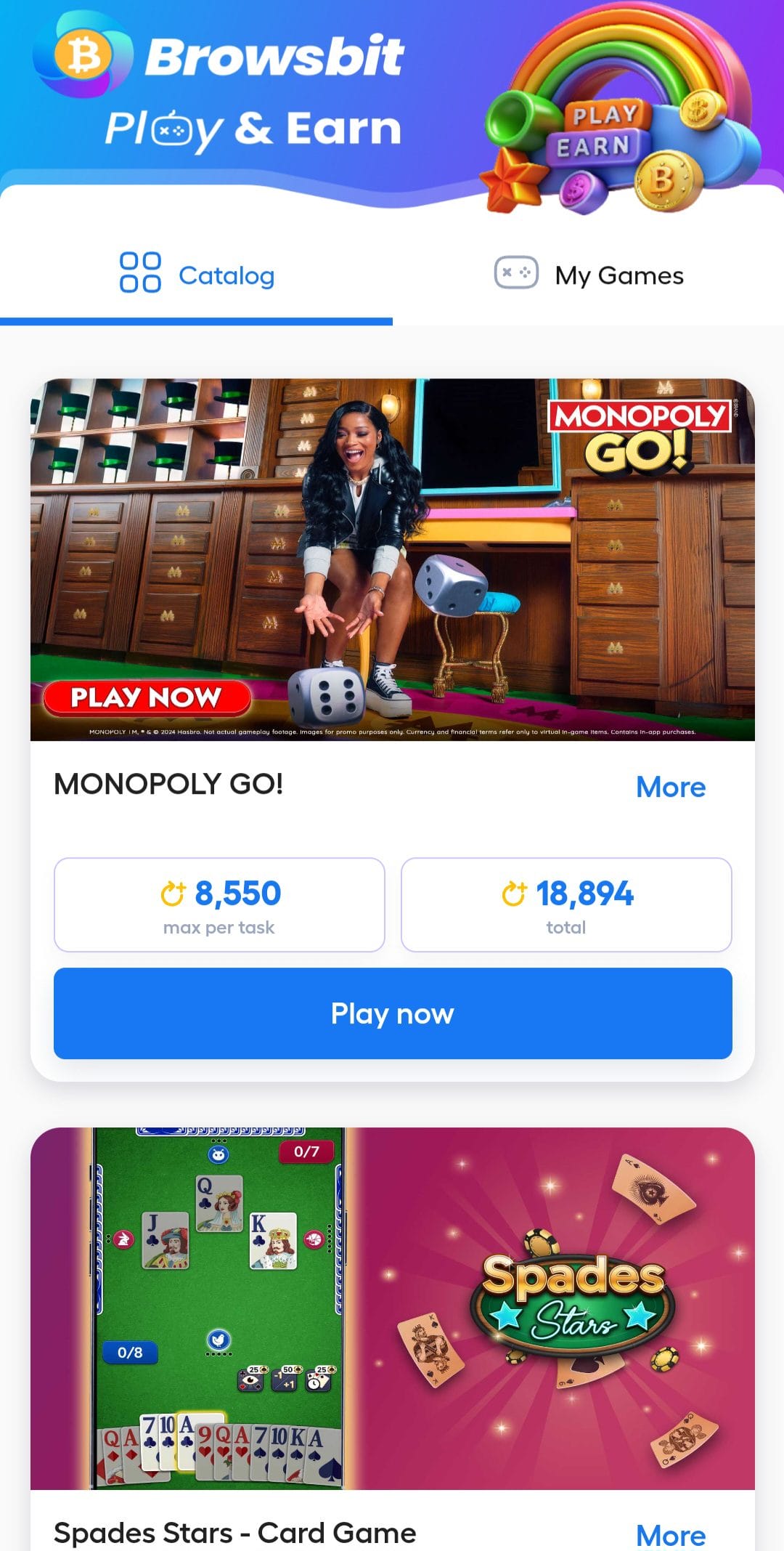 Browsbit Play & Earn