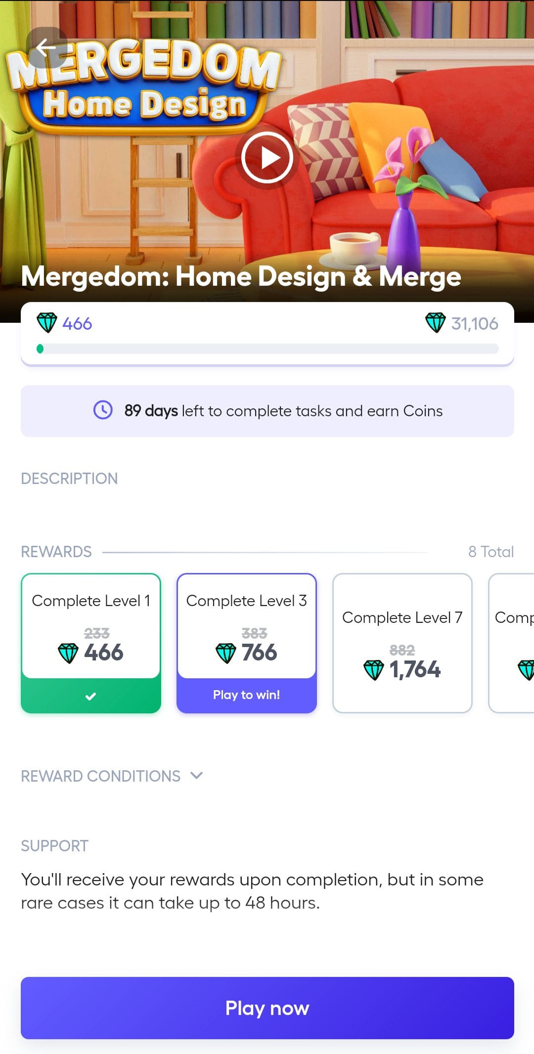 CashDream Mergedom Game