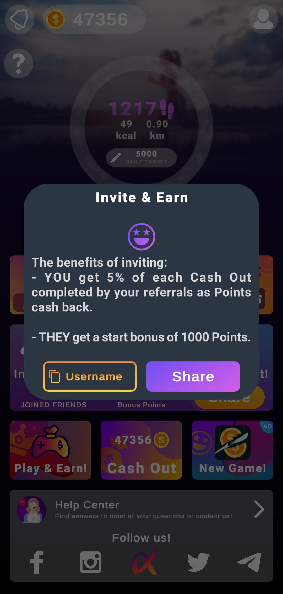 CashWalk Referral Code