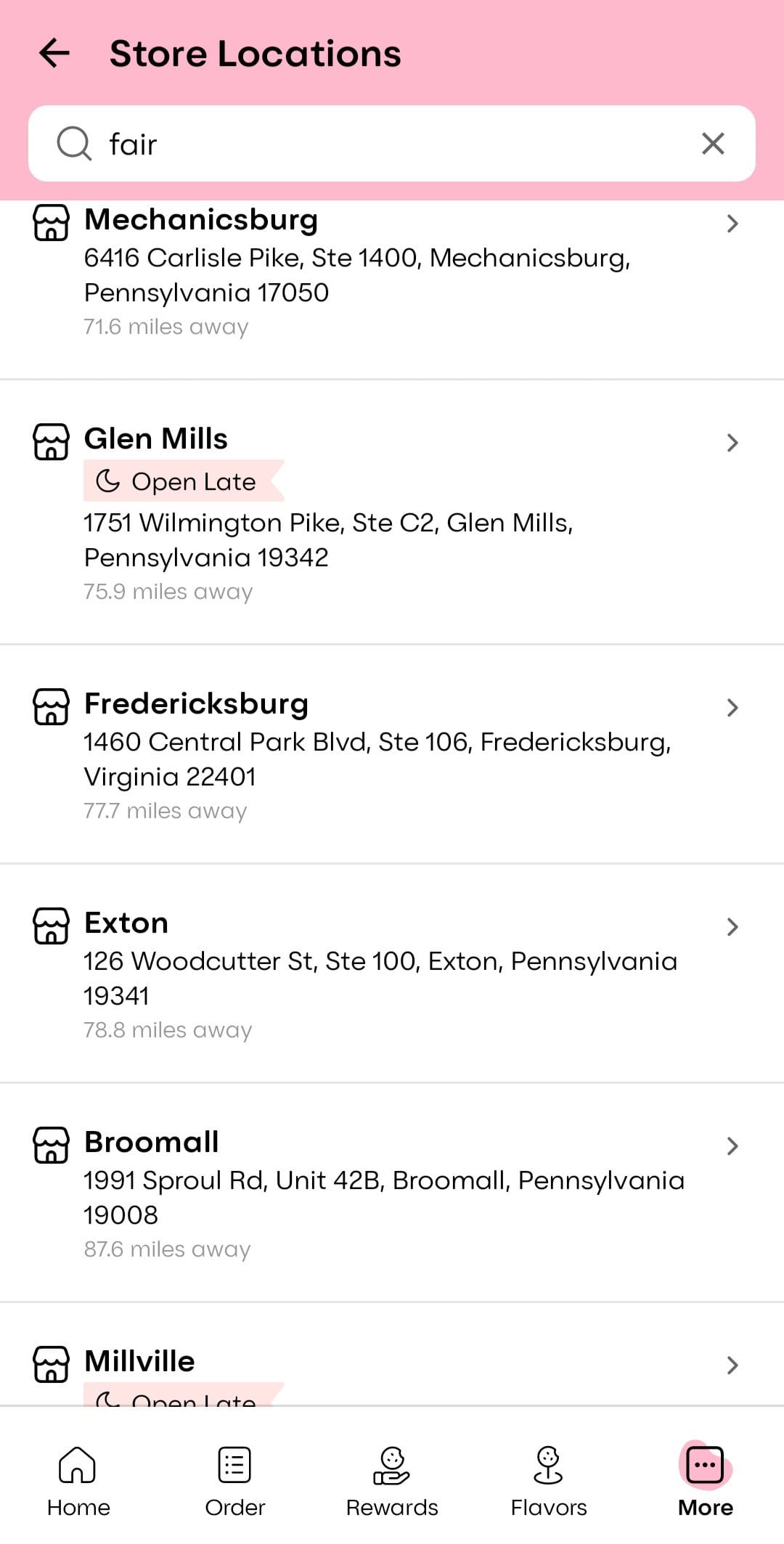 Crumbl Store Locations