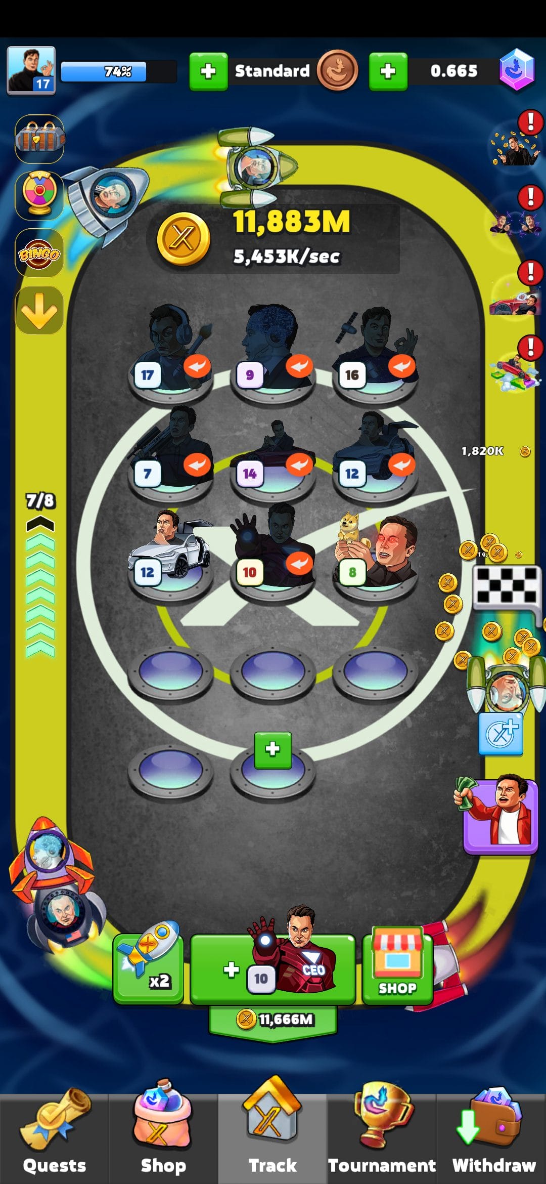 Elon Game Merge Elon Musk