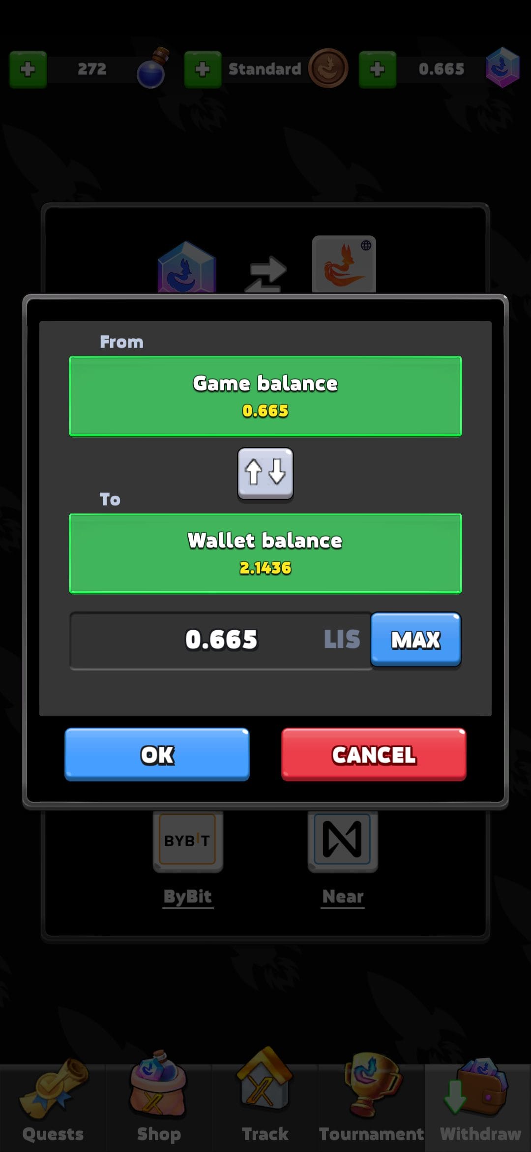Elon Game Transfer To Wallet