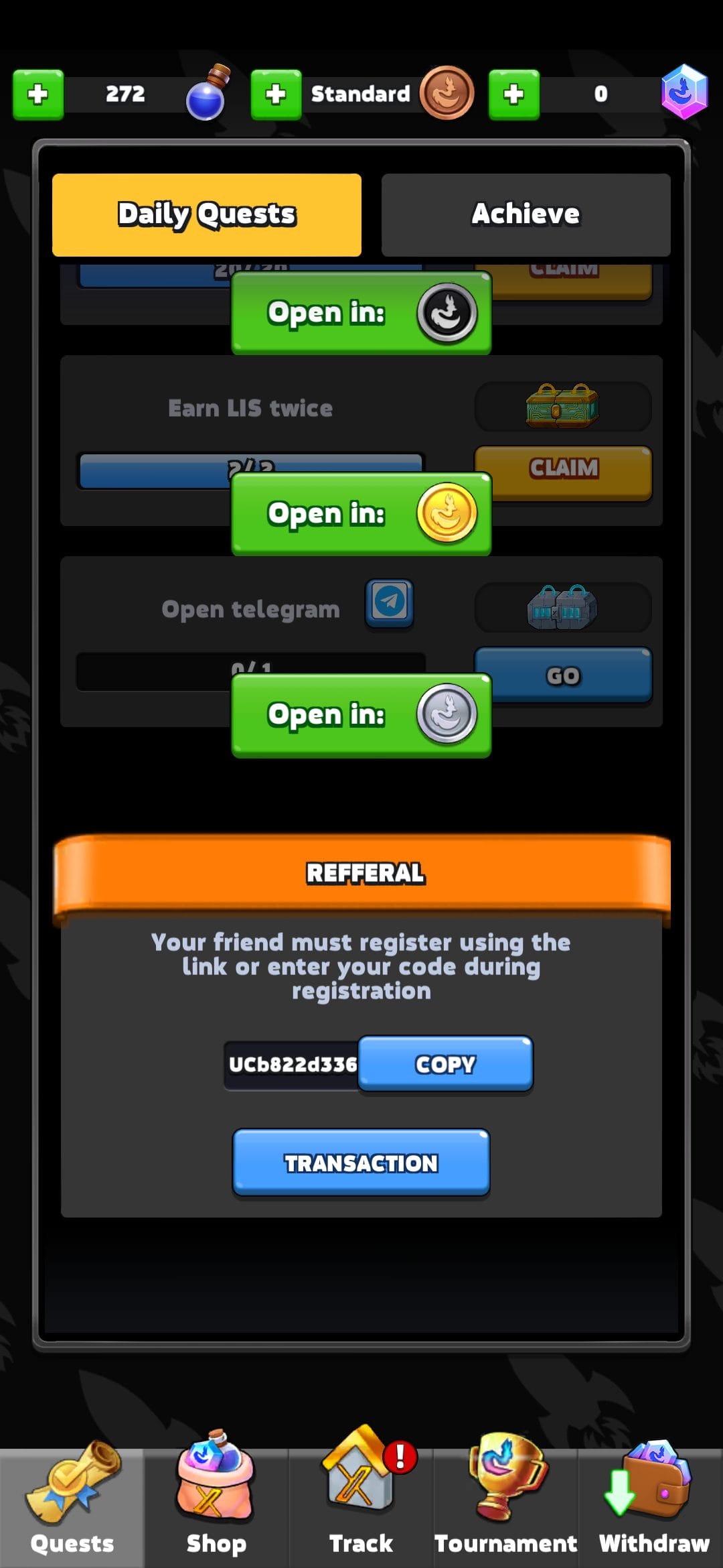 Elon Game Referral Code