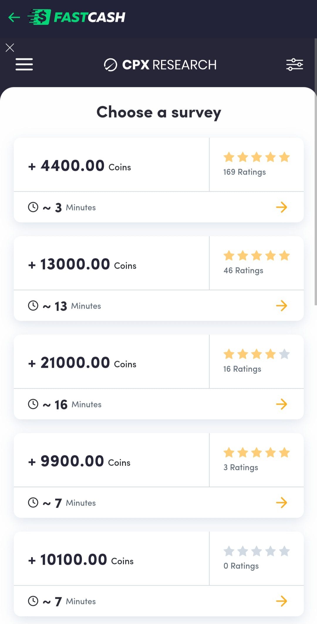 Fastcash Take Surveys