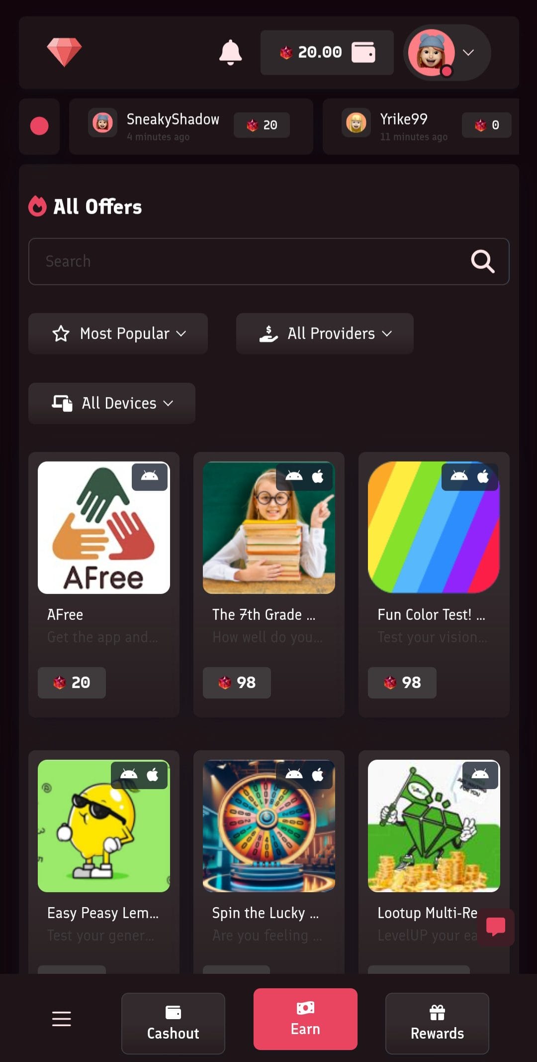 Freegem Complete Offers