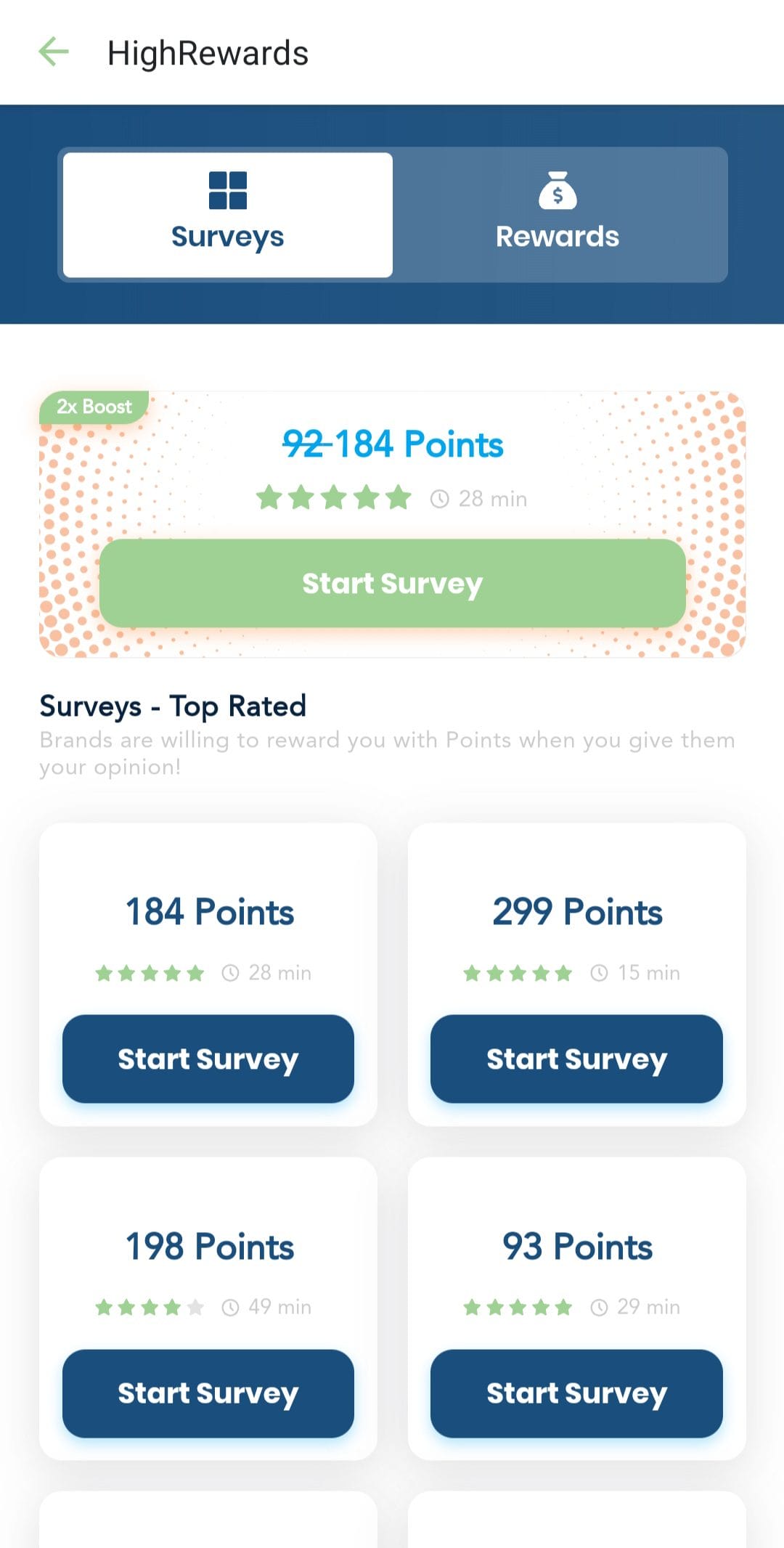 HighRewards Take Surveys