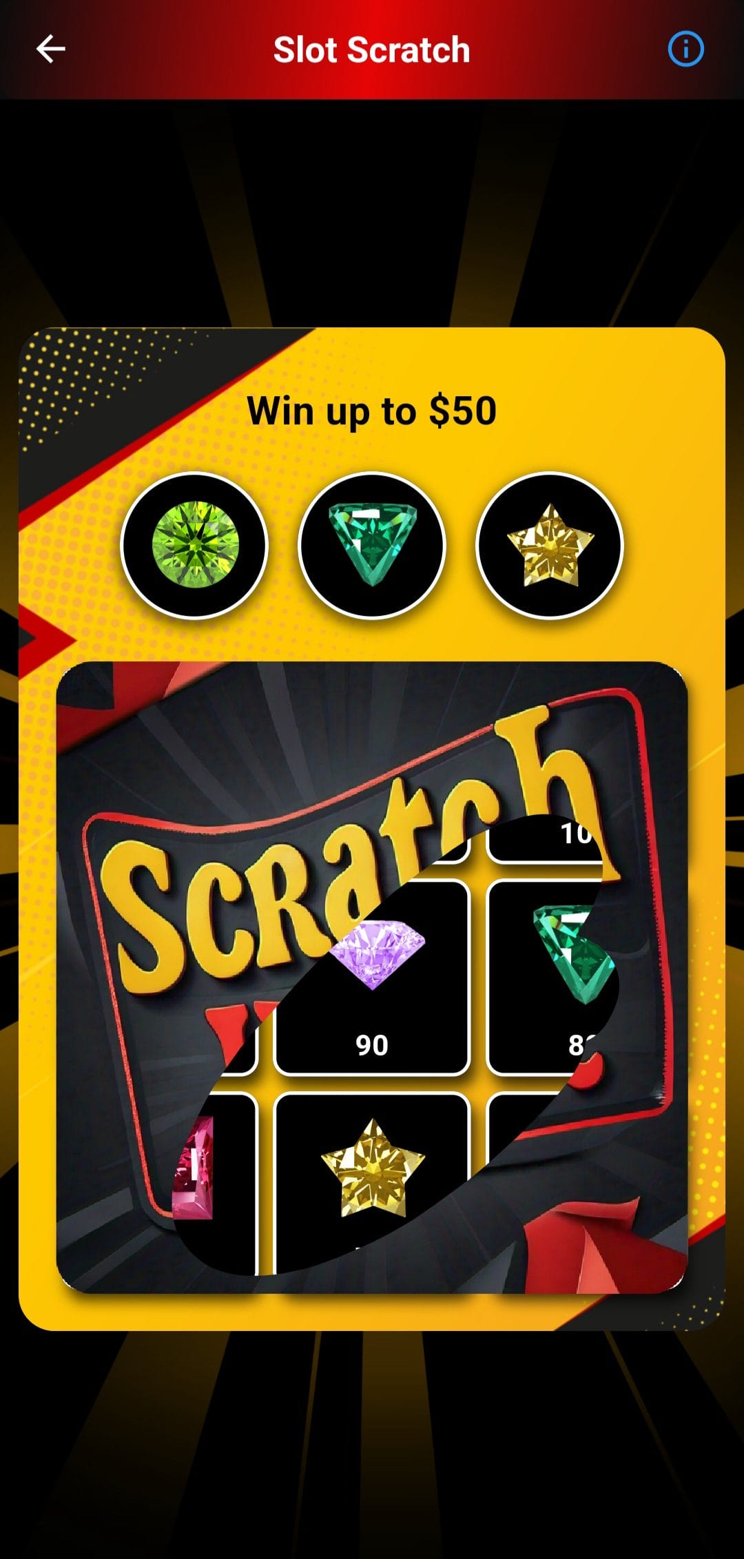 Lucky Queen Fun Scratchers