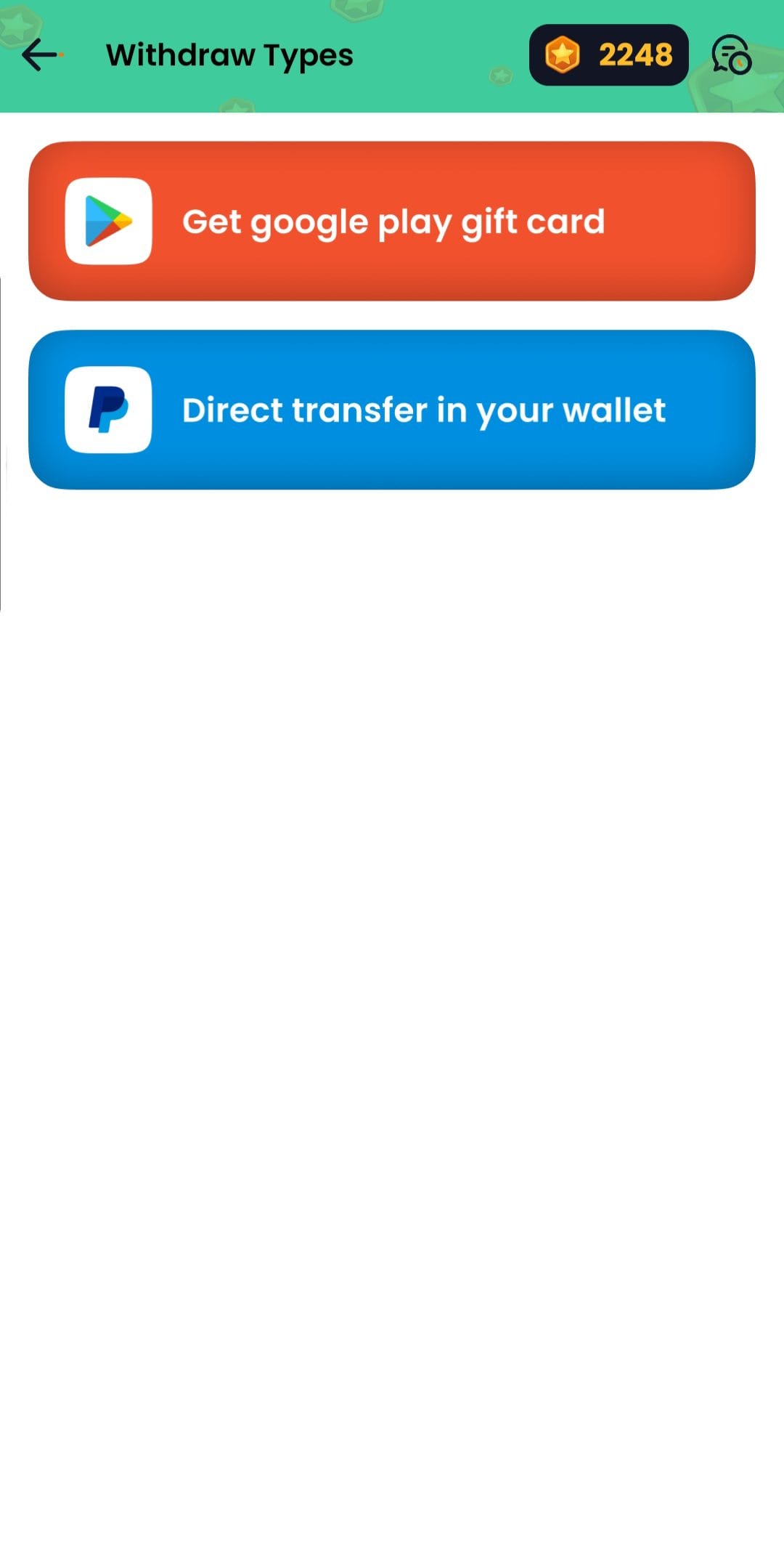 Play Bucks Cashout Options