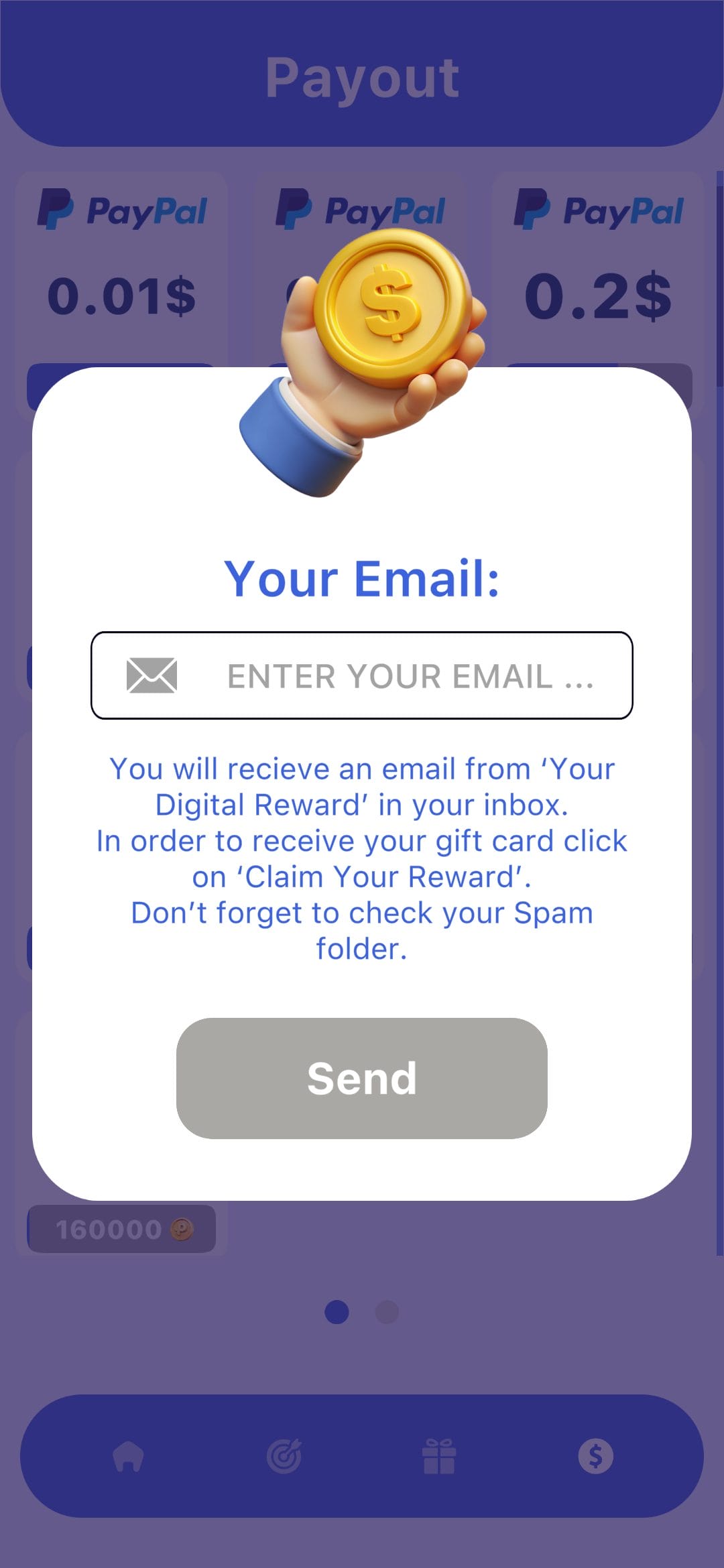 Plus Test Request Redemption