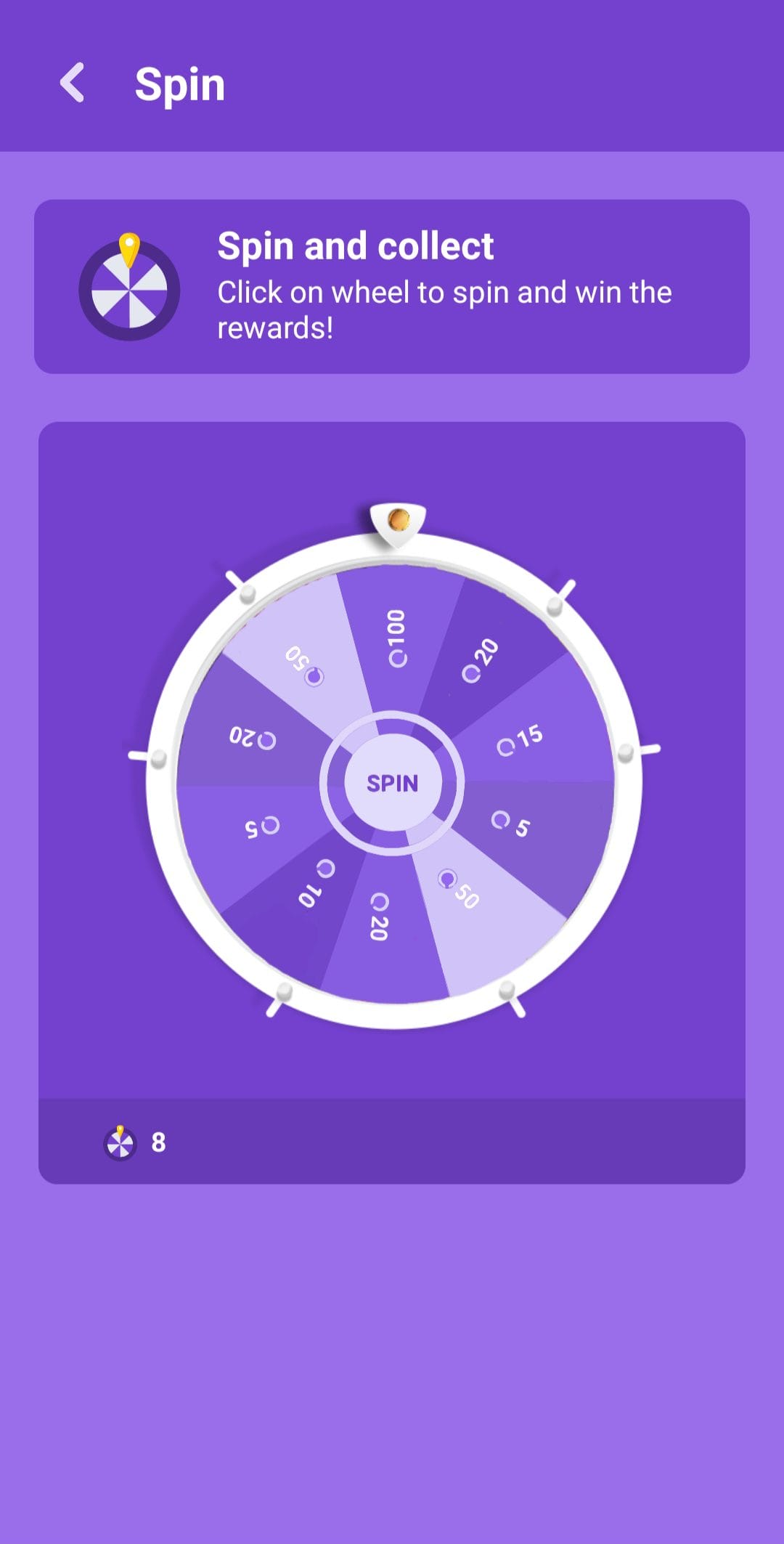 QuBit Network Spin & Collect Game
