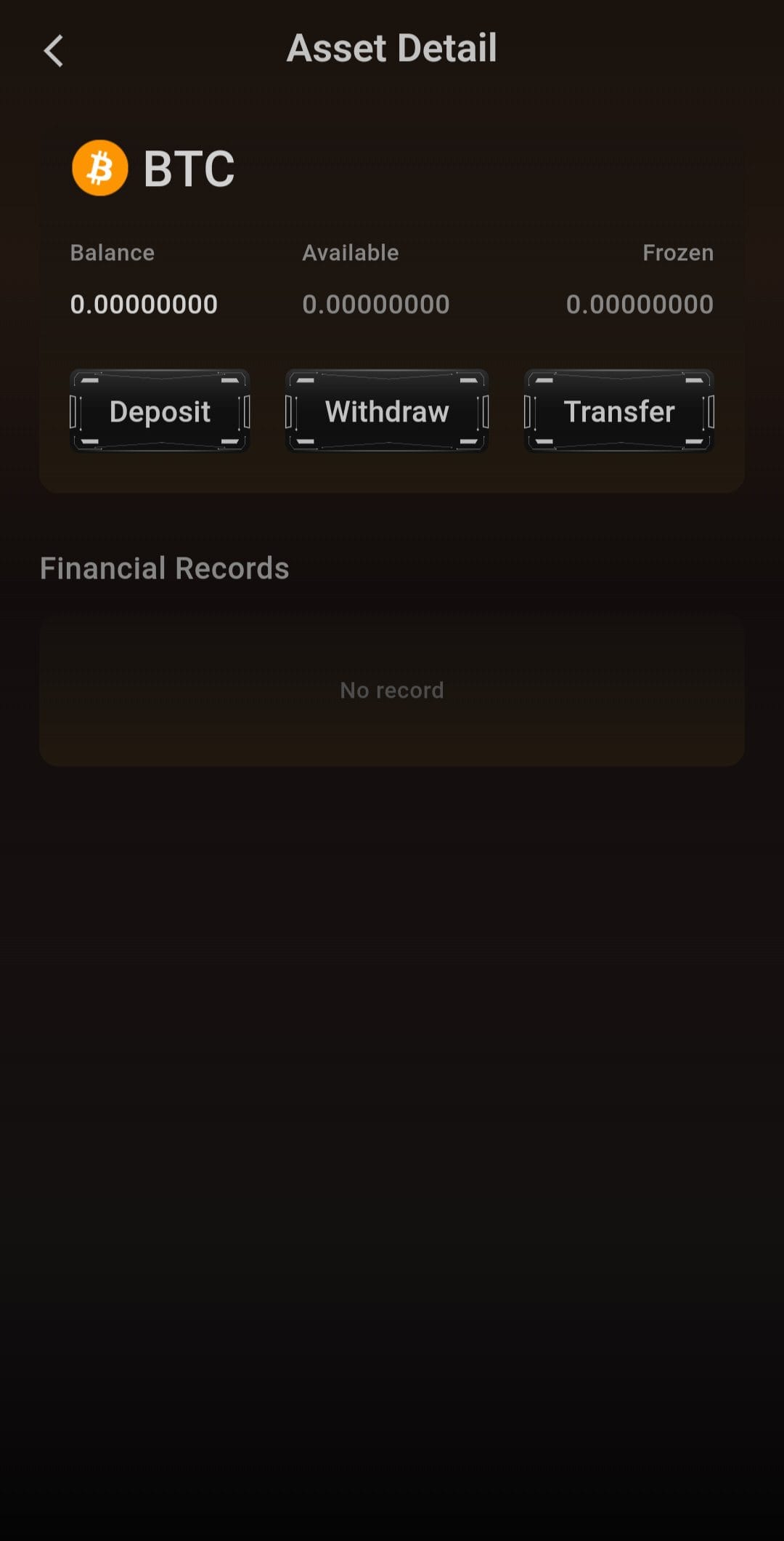 Satoshi App Asset Details