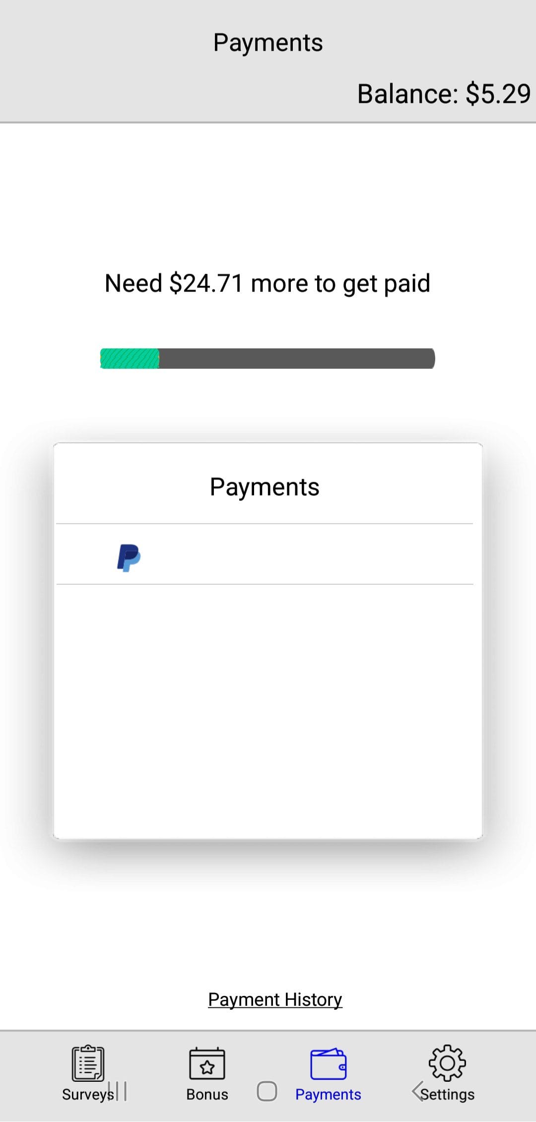 Survey++ Cashout Options