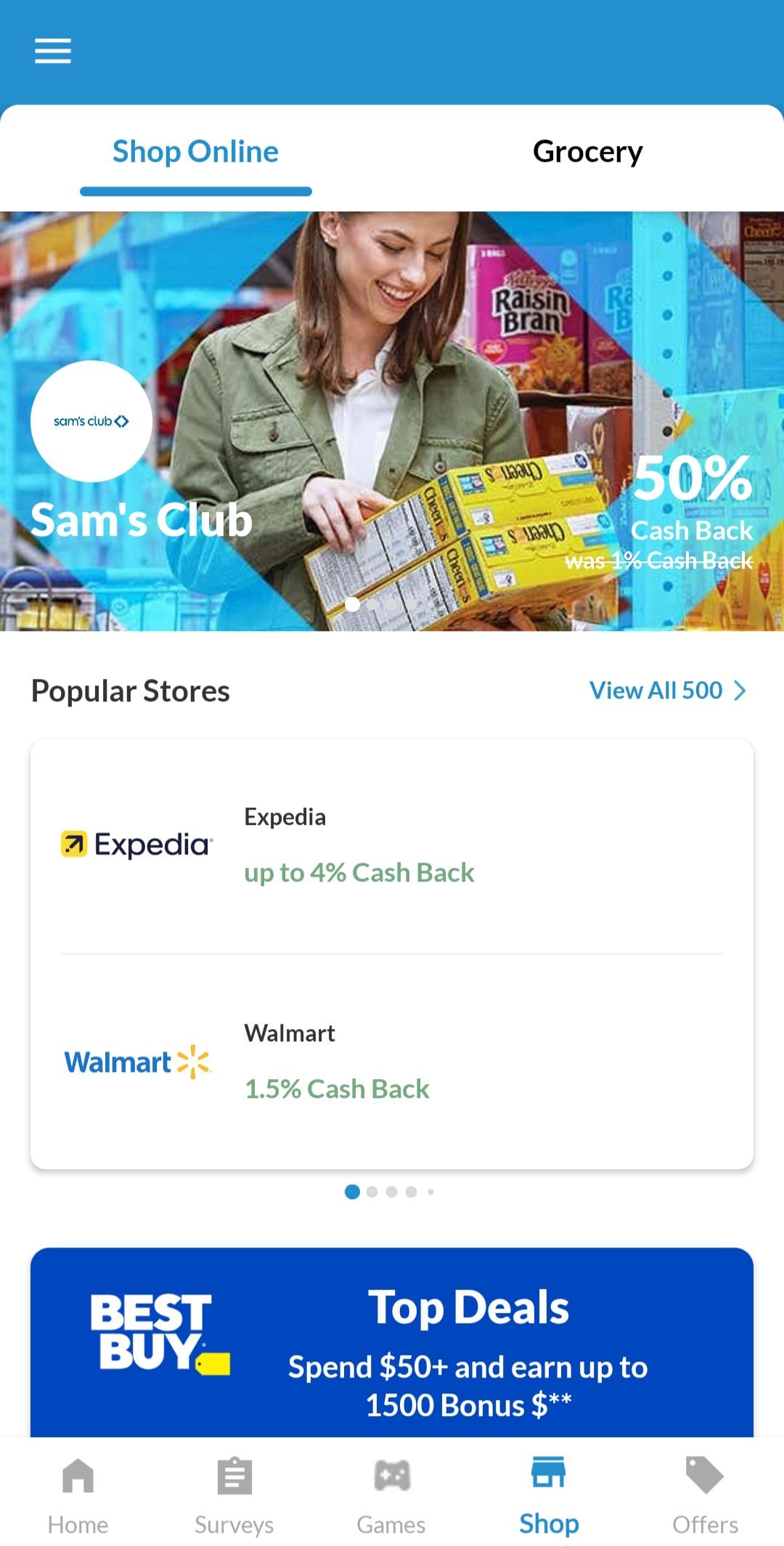 Upromise Earn Cashback