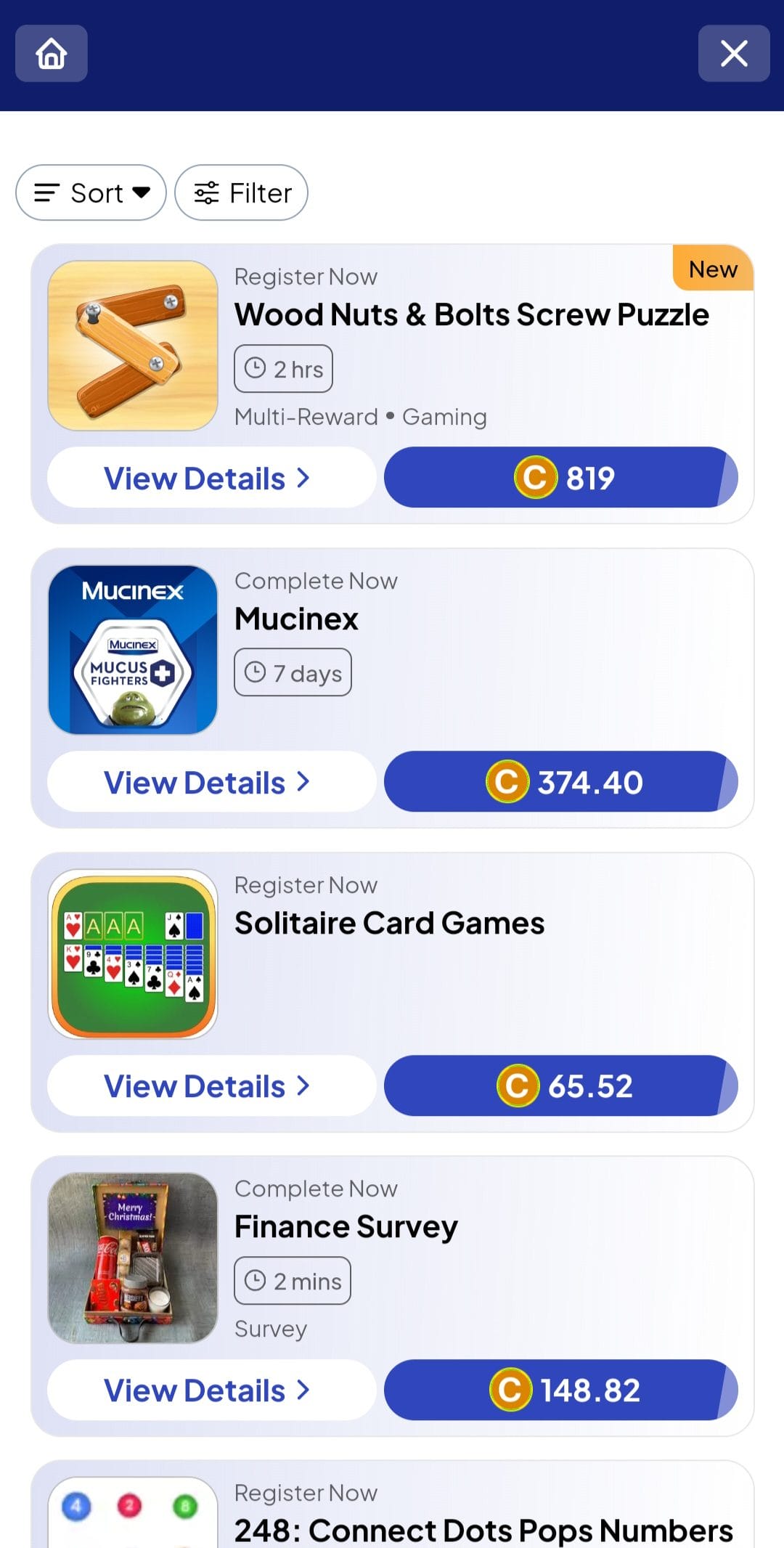 WalkTask Complete Offers