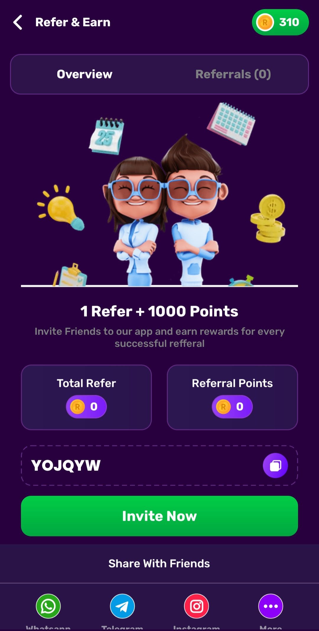 xReward Referral Code