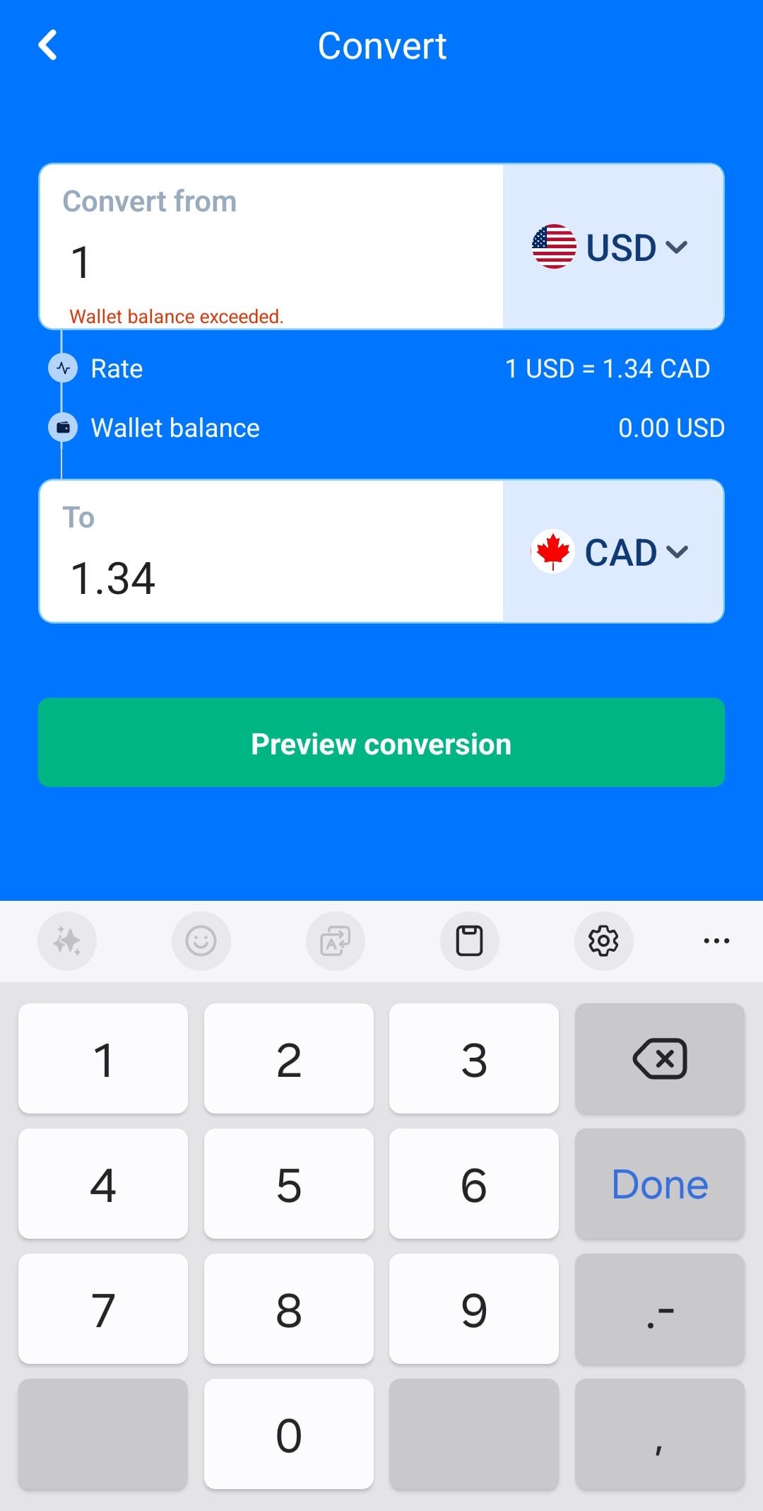 Afriex Convert Currencies